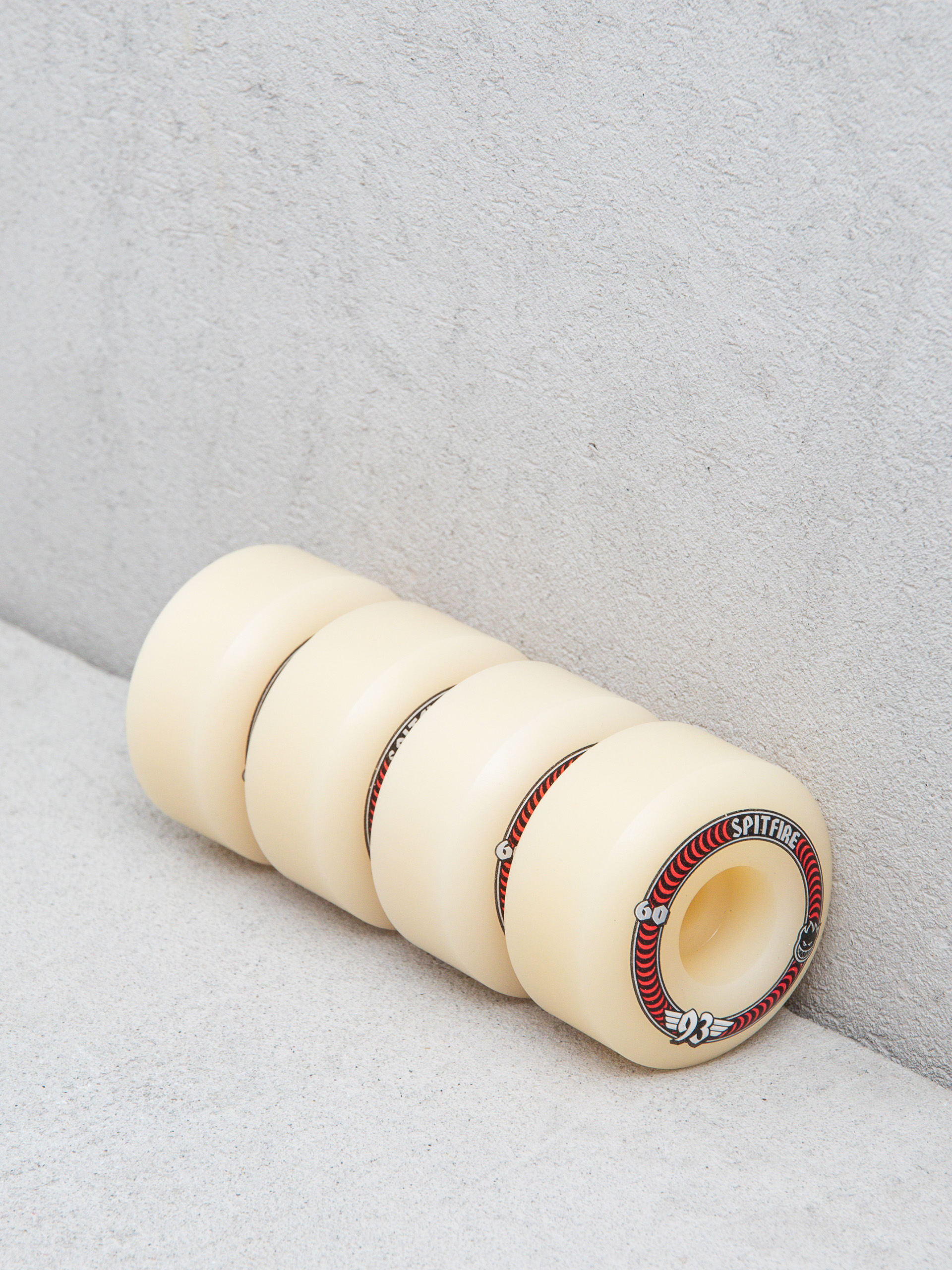 Kółka Spitfire F4 93D Classics (natural/red)