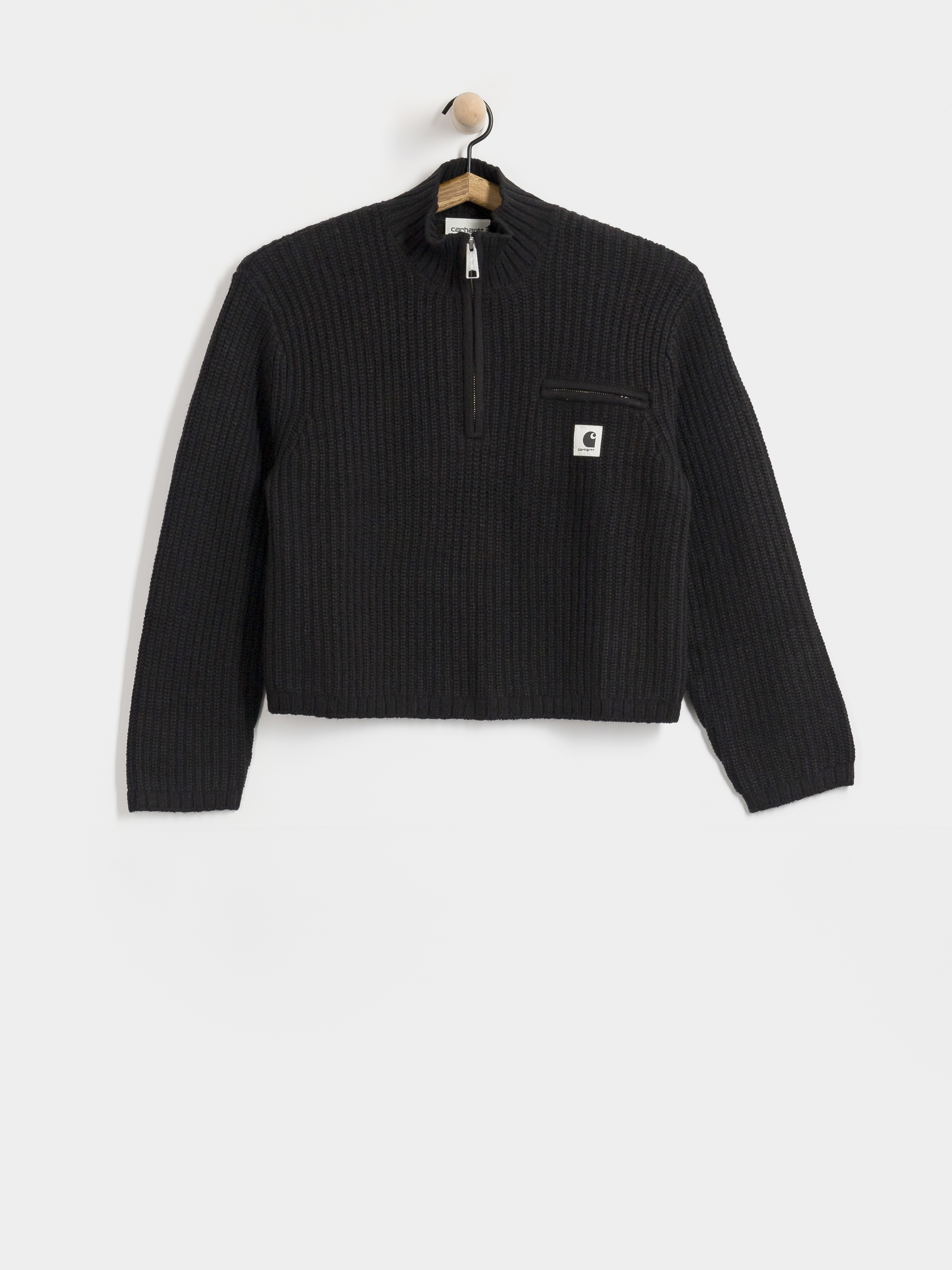 Sweter Carhartt WIP Detroit Half Zip Wmn (black)