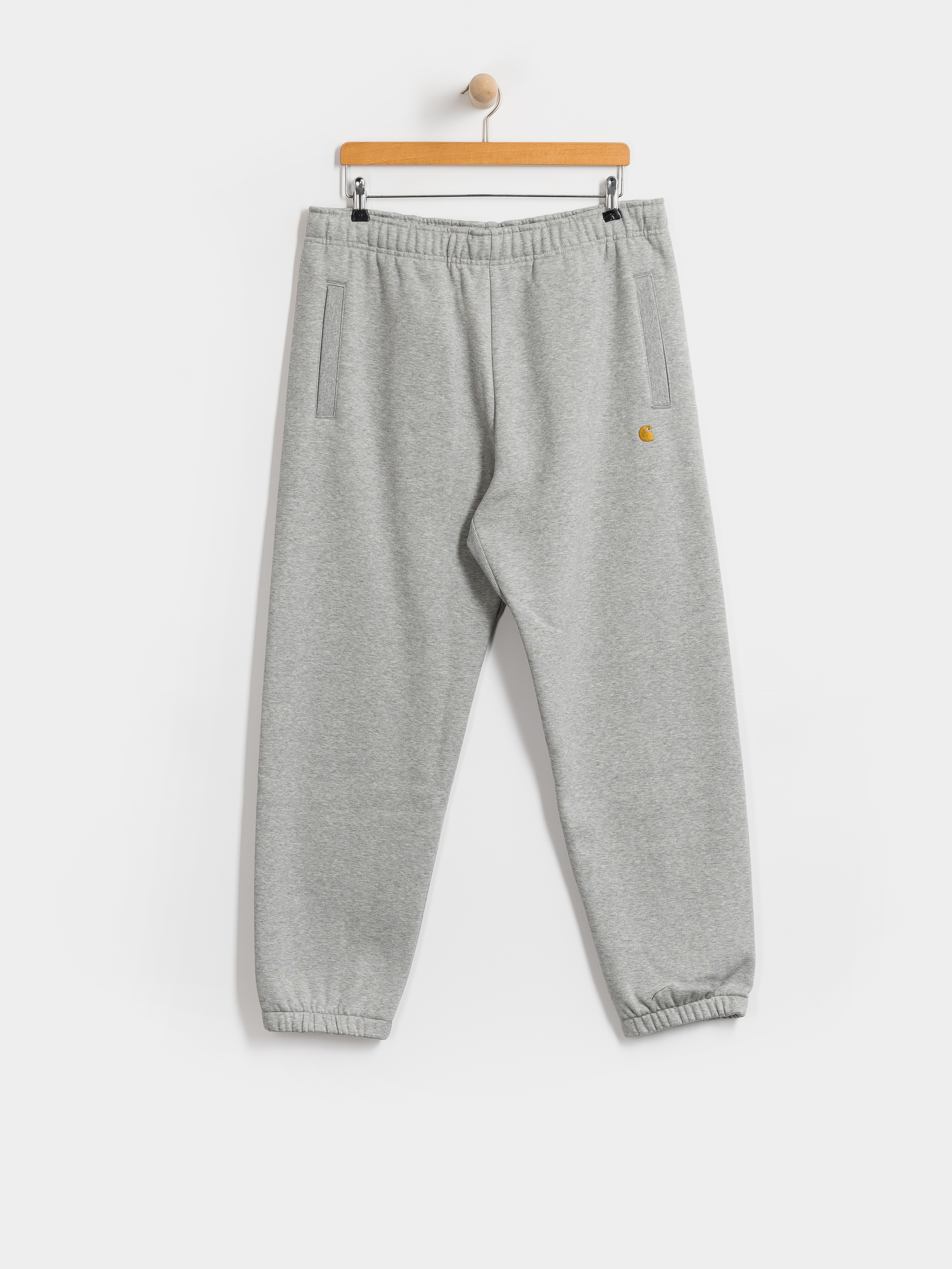 Spodnie Carhartt WIP Chase (grey heather/gold)