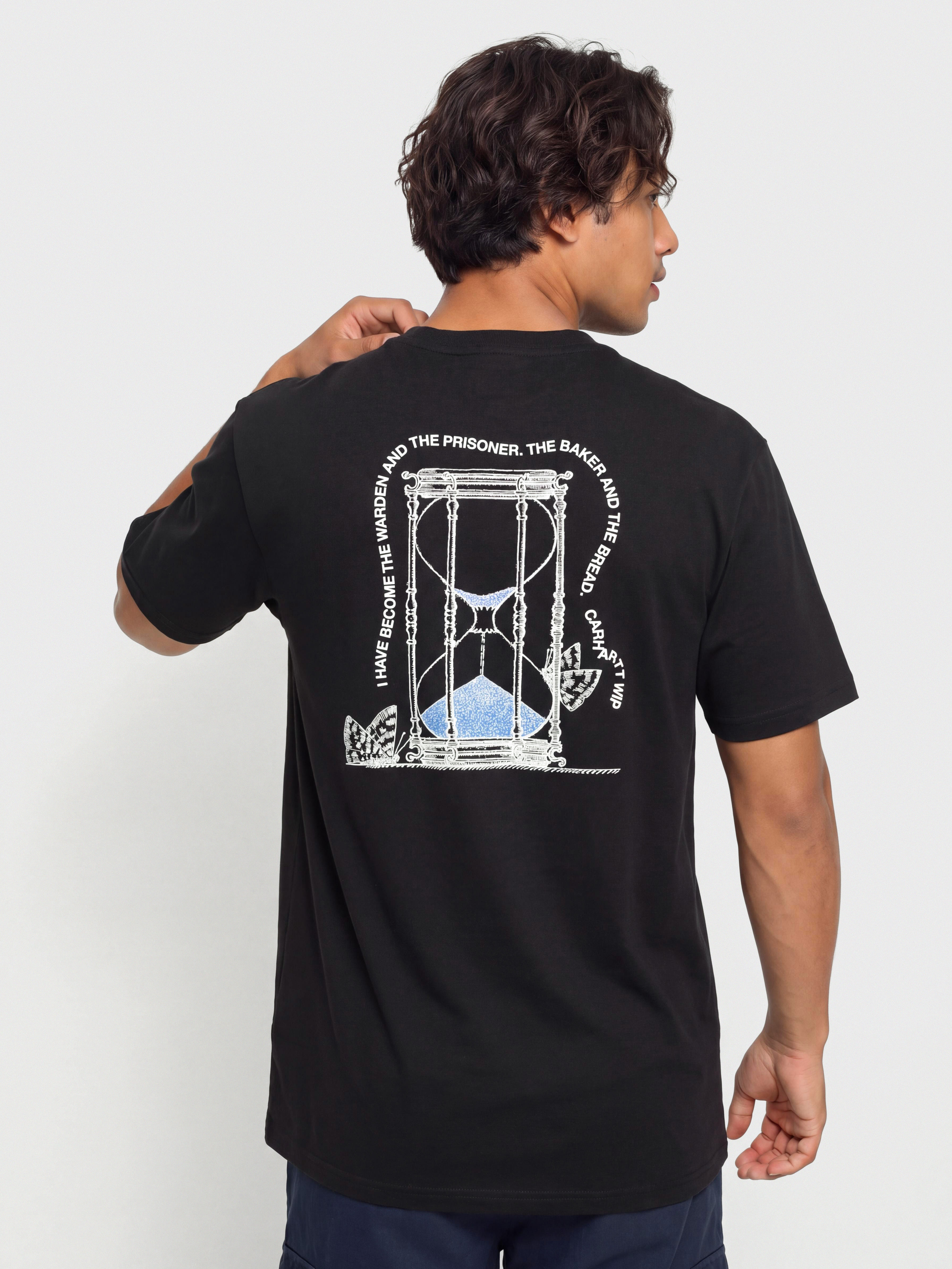 T-shirt Carhartt WIP Hourglass (black)
