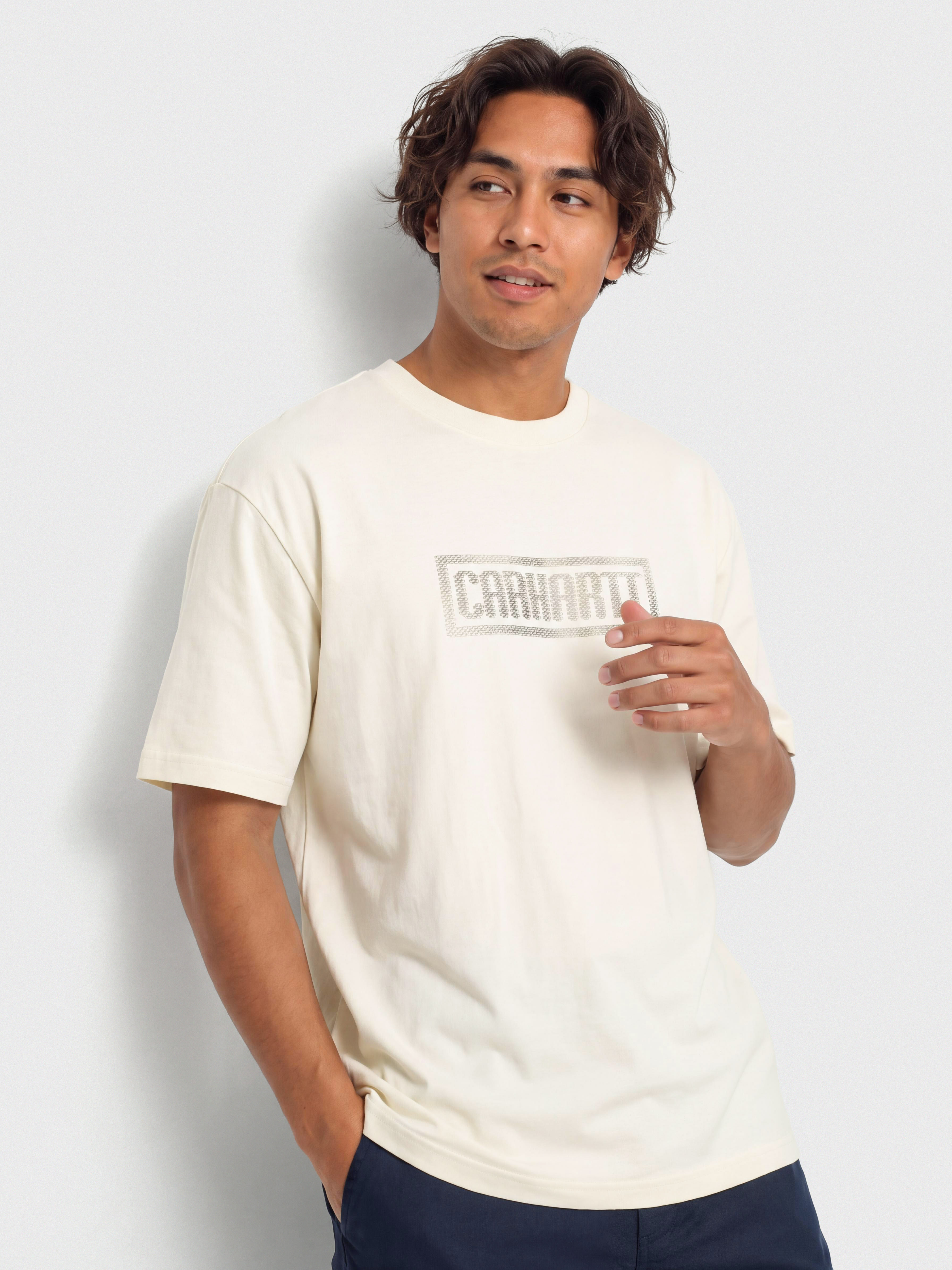 T-shirt Carhartt WIP Bricky Man (wax/stone dyed)