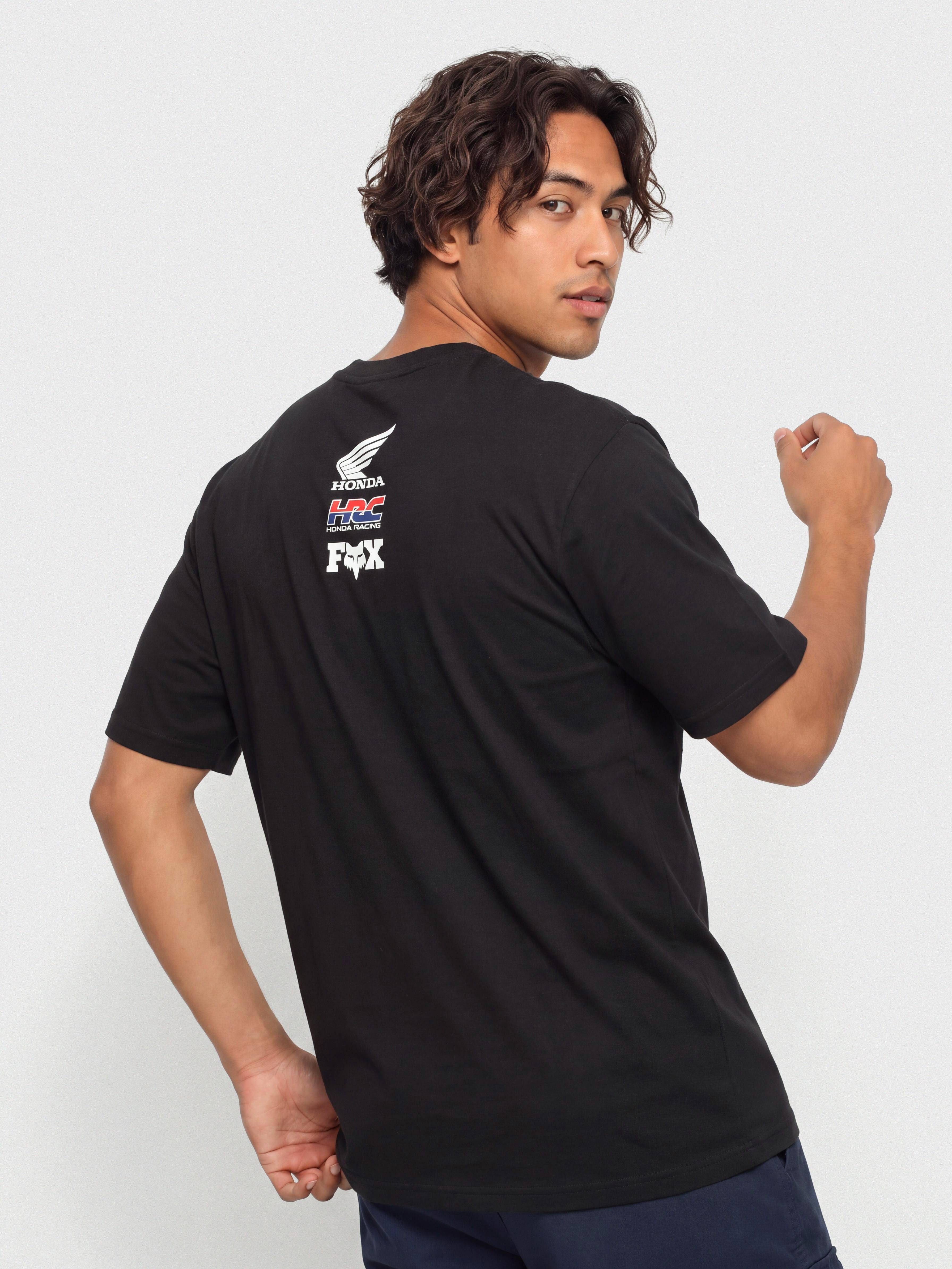 T-shirt Fox Honda Midweight (black)