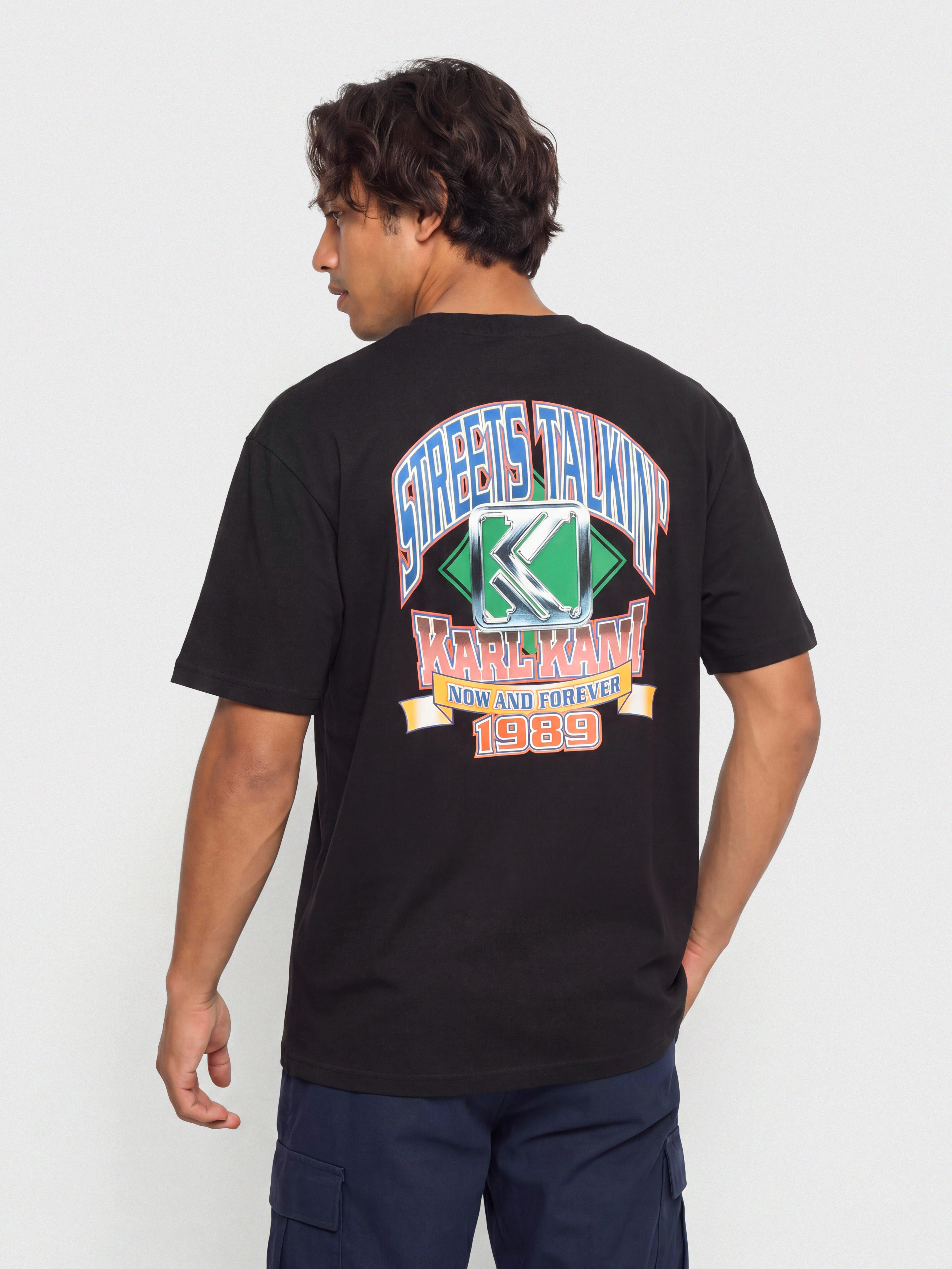 T-shirt Karl Kani Baseball Oversized (black)