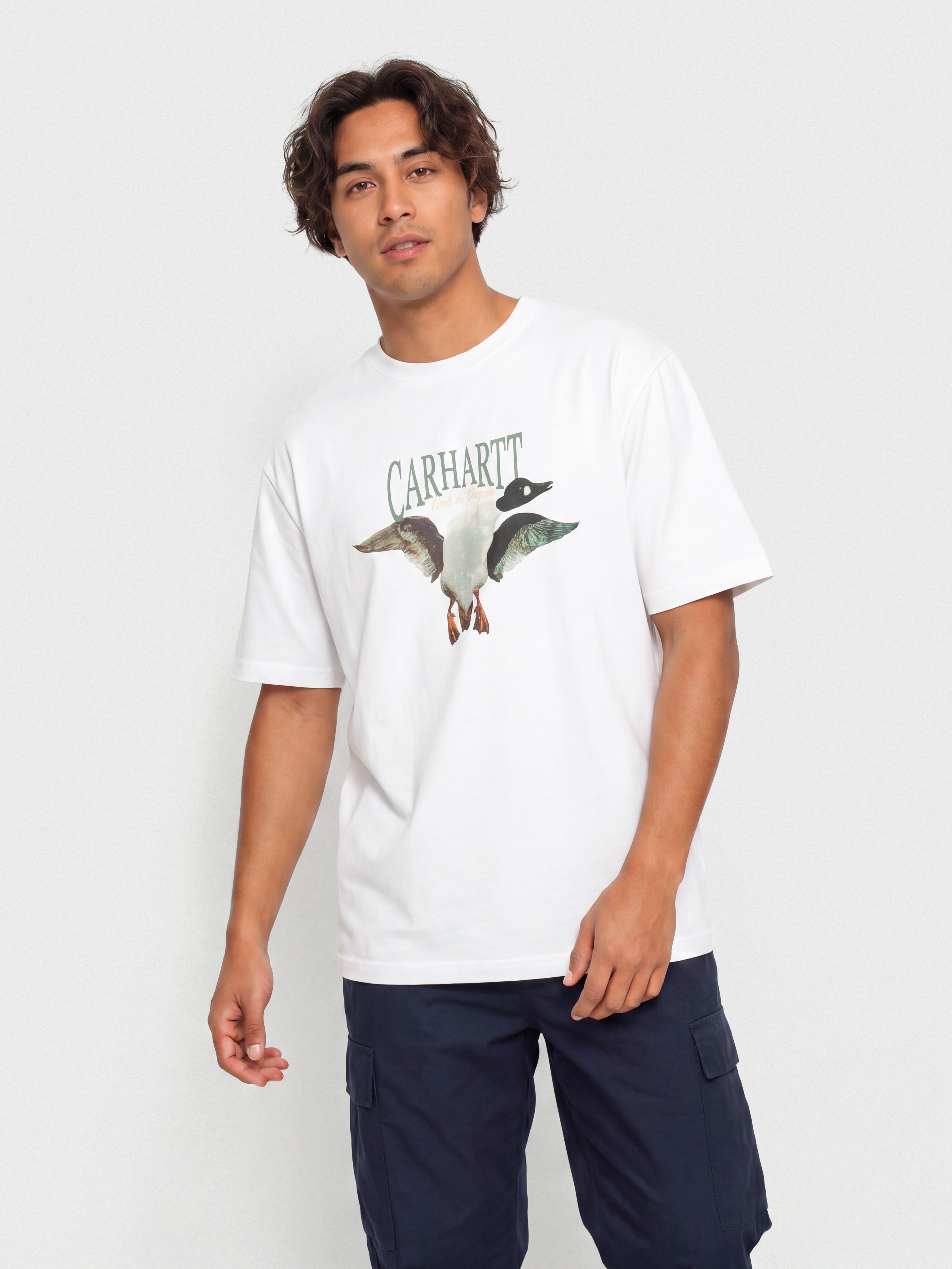 T-shirt Carhartt WIP Pennon (white)