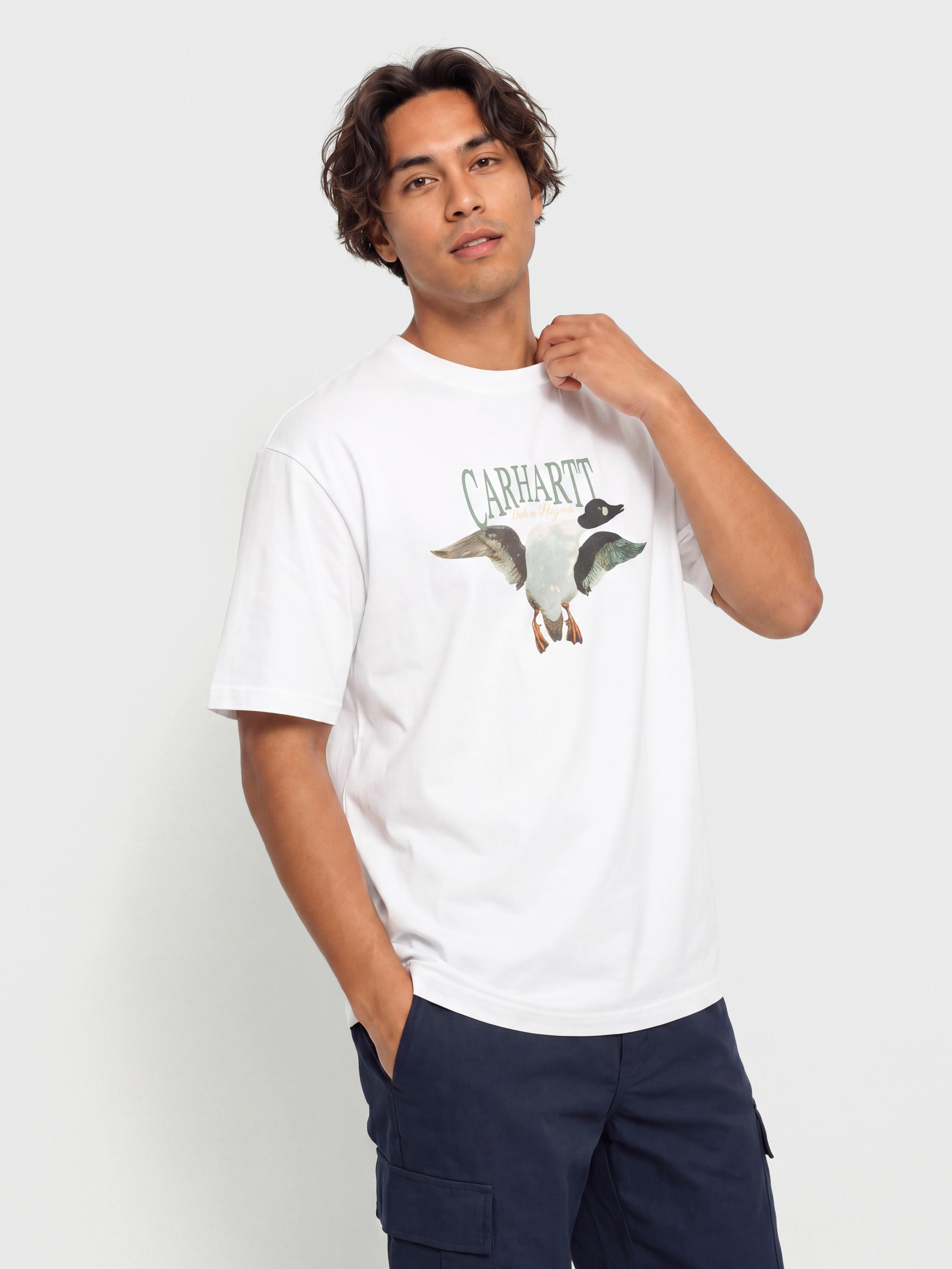 T-shirt Carhartt WIP Pennon (white)