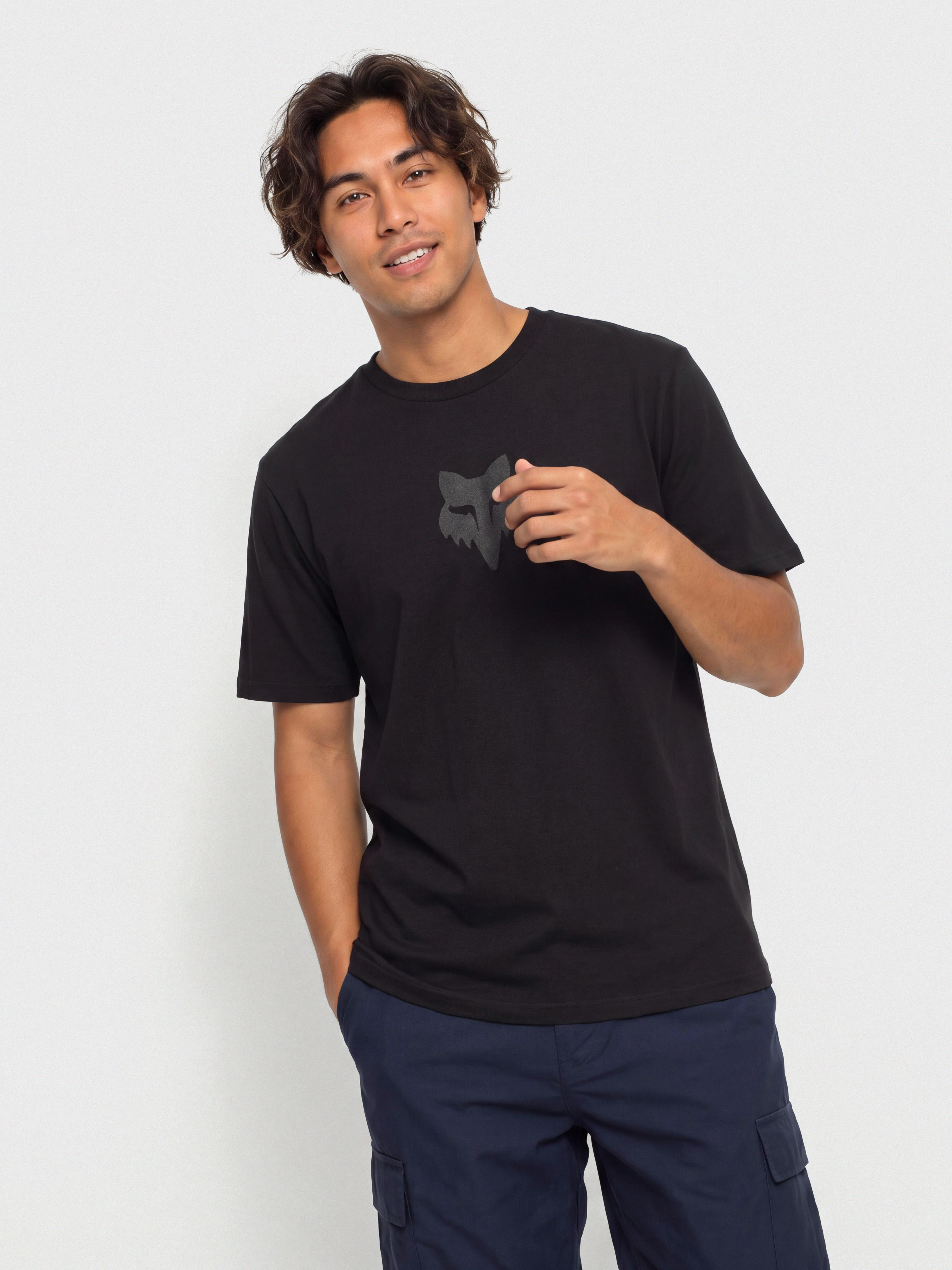 T-shirt Fox Head 195 (black/black)