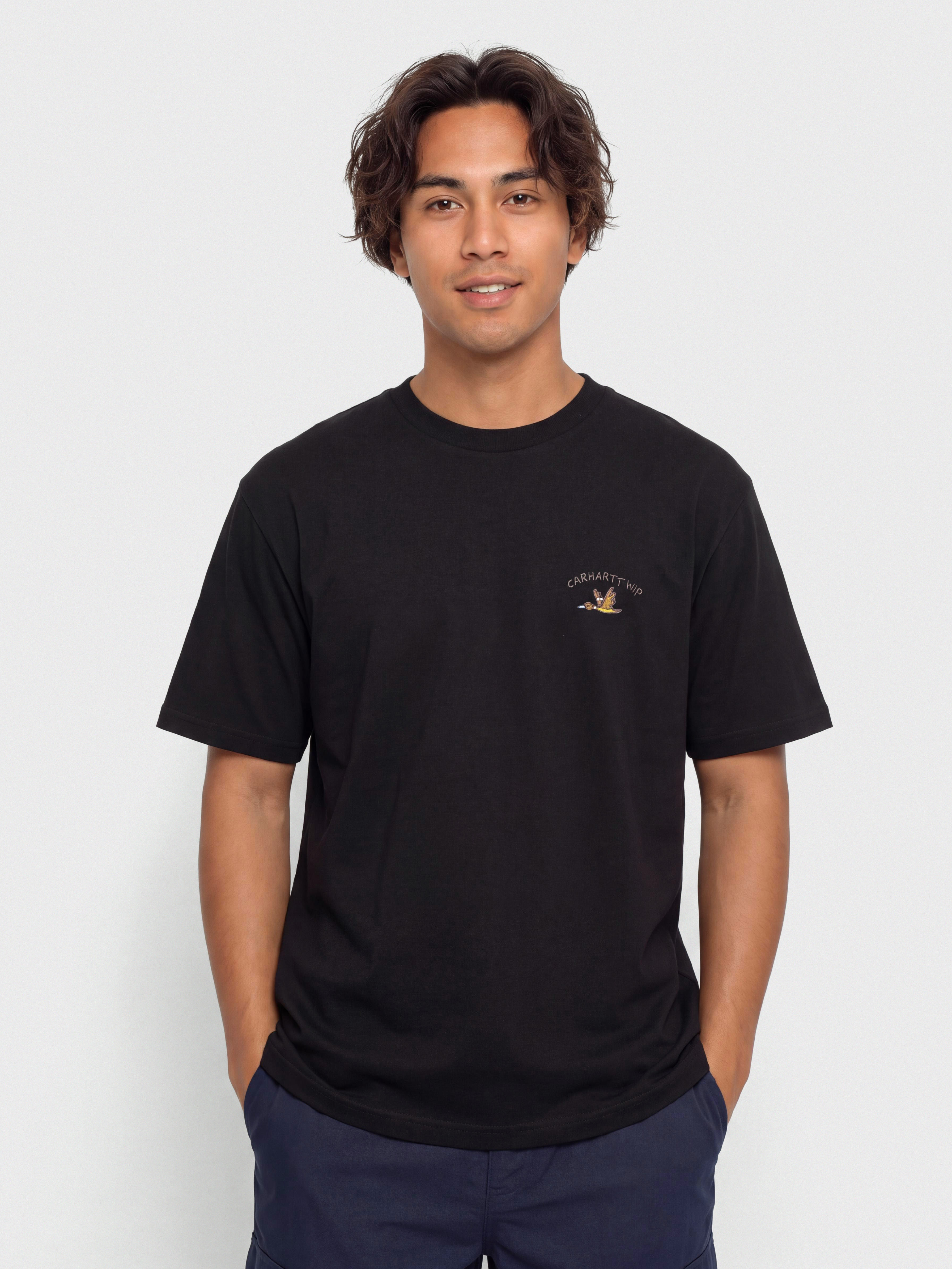 T-shirt Carhartt WIP Animated Ducks (black)