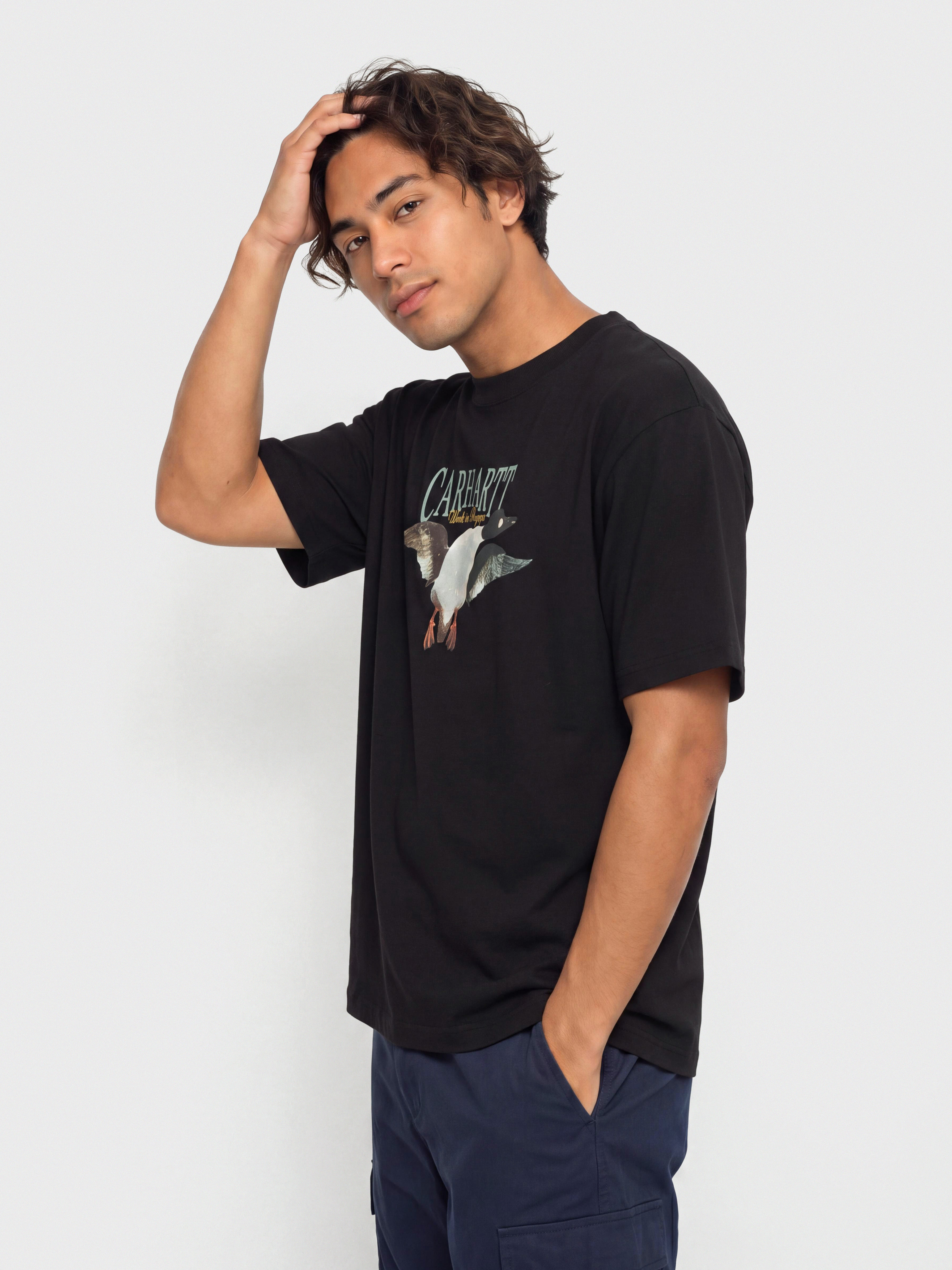 T-shirt Carhartt WIP Pennon (black)