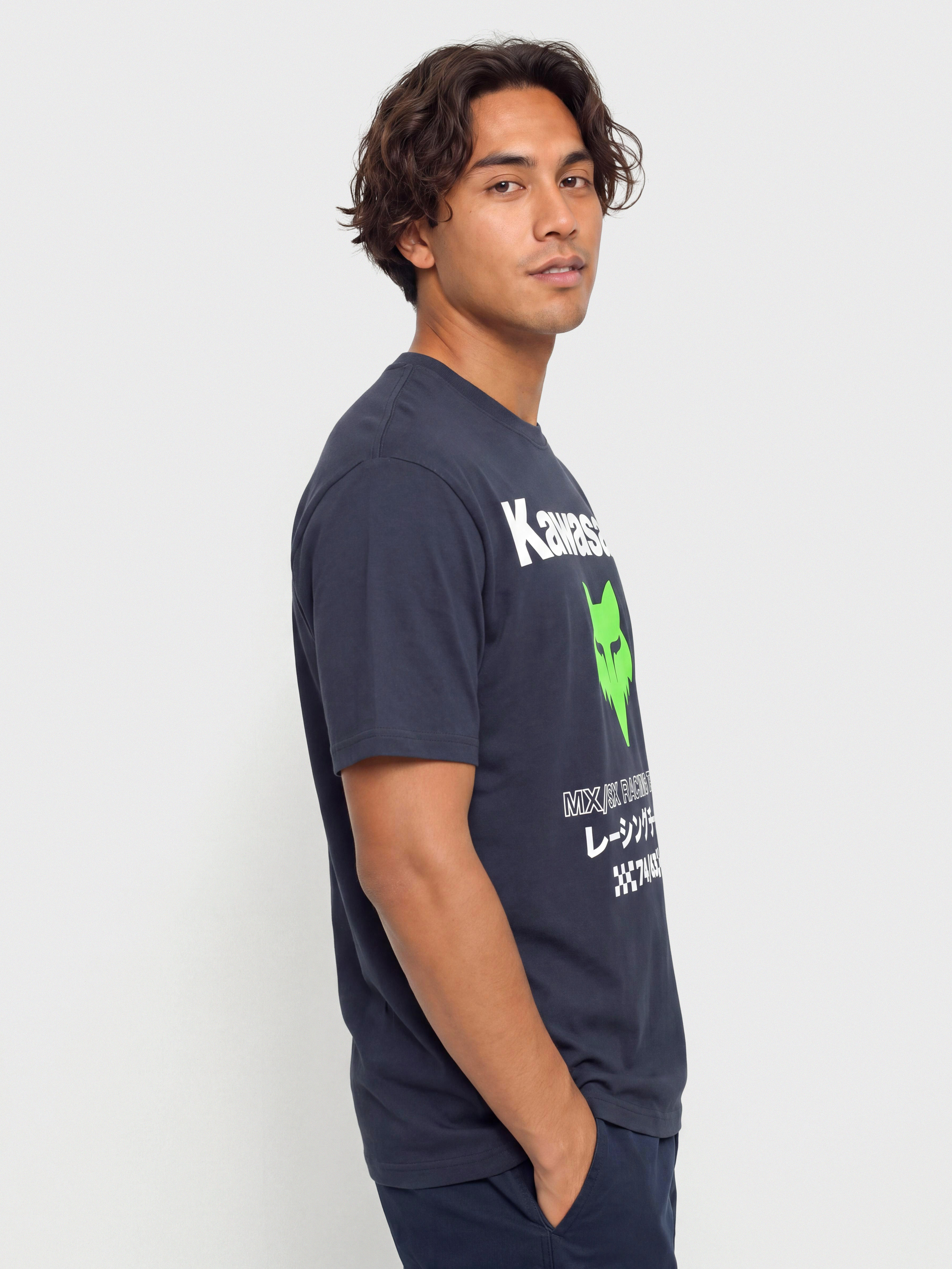 T-shirt Fox Kawi Midweight (midnight)