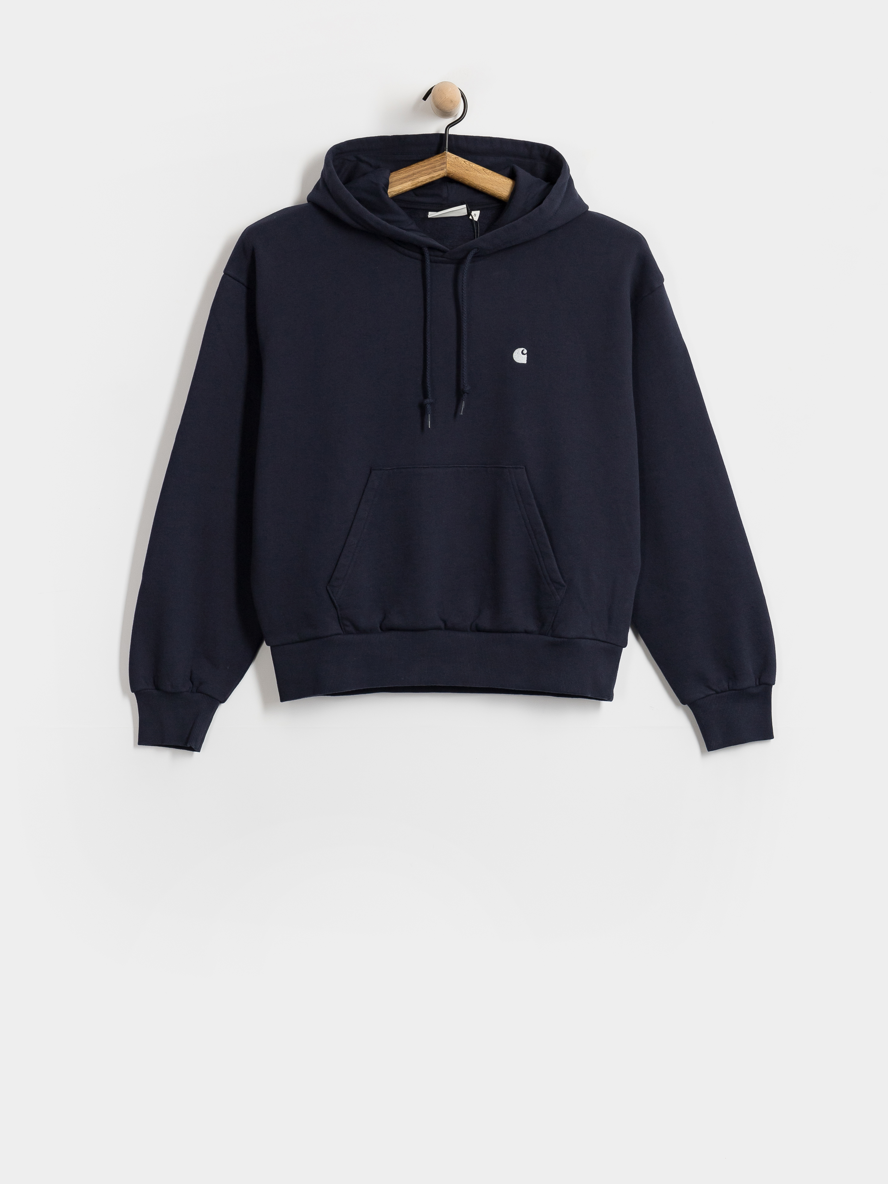 Bluza z kapturem Carhartt WIP Casey HD Wmn (dark navy/silver)
