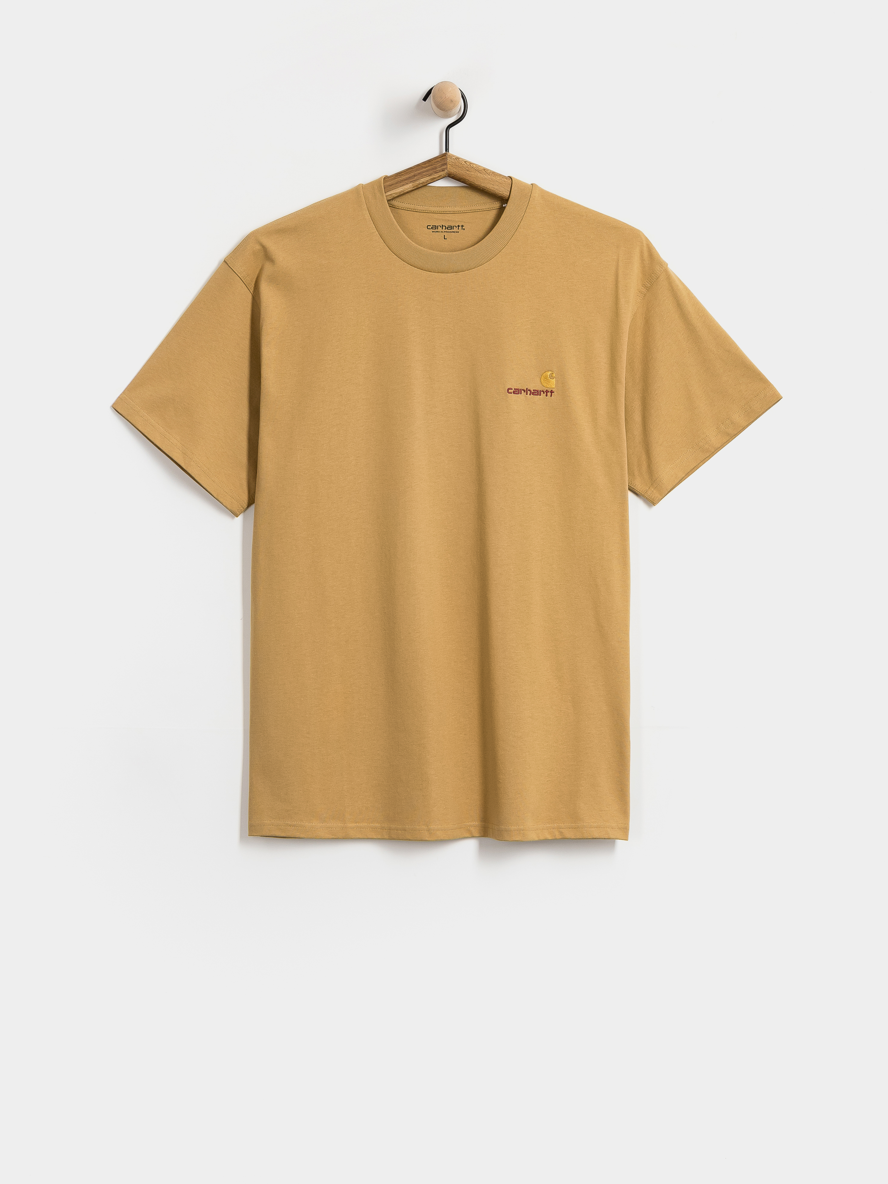 T-shirt Carhartt WIP American Script (wip dusty h)