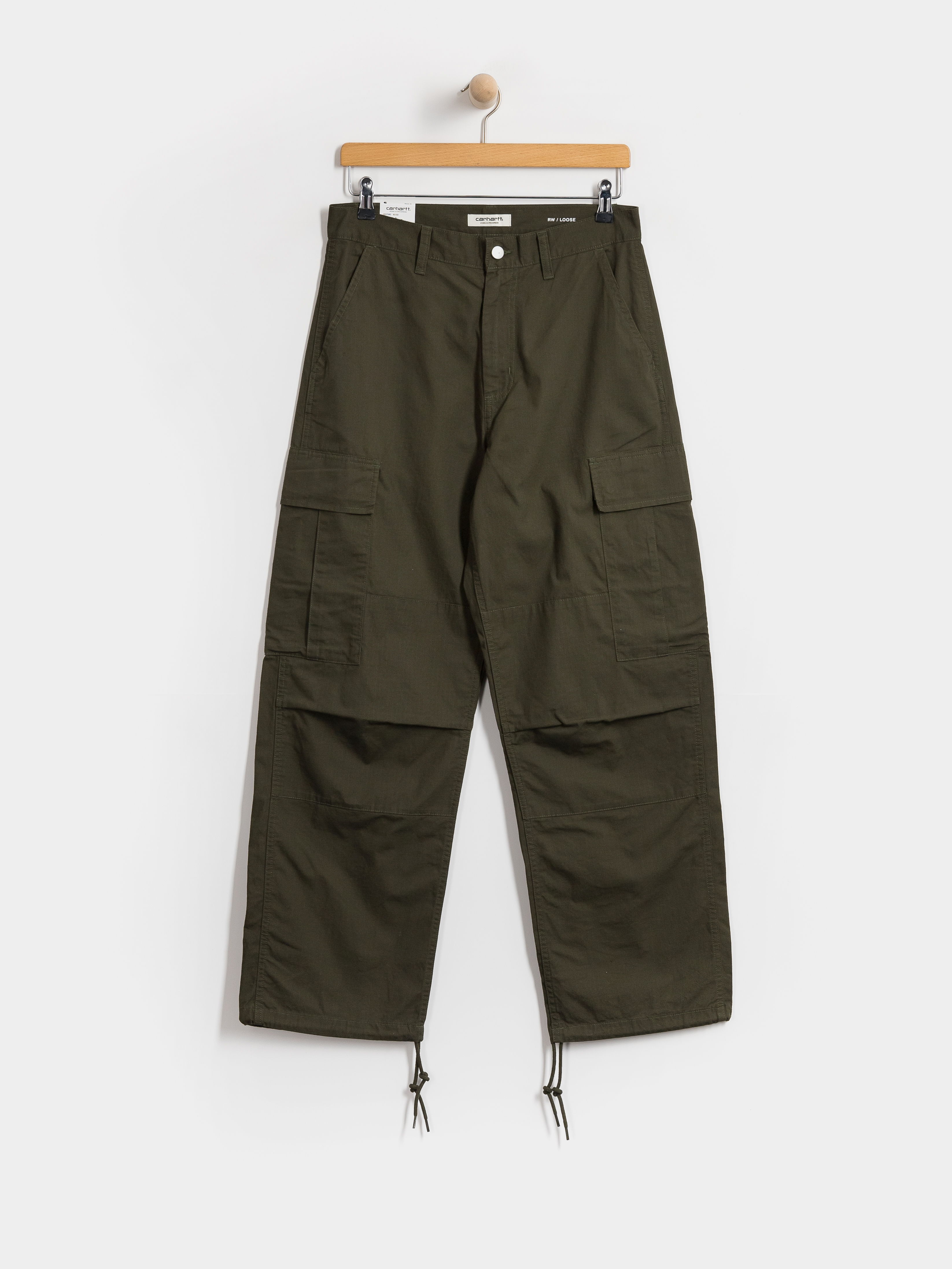 Spodnie Carhartt WIP Brandon Cargo Wmn (cypress/rinsed)