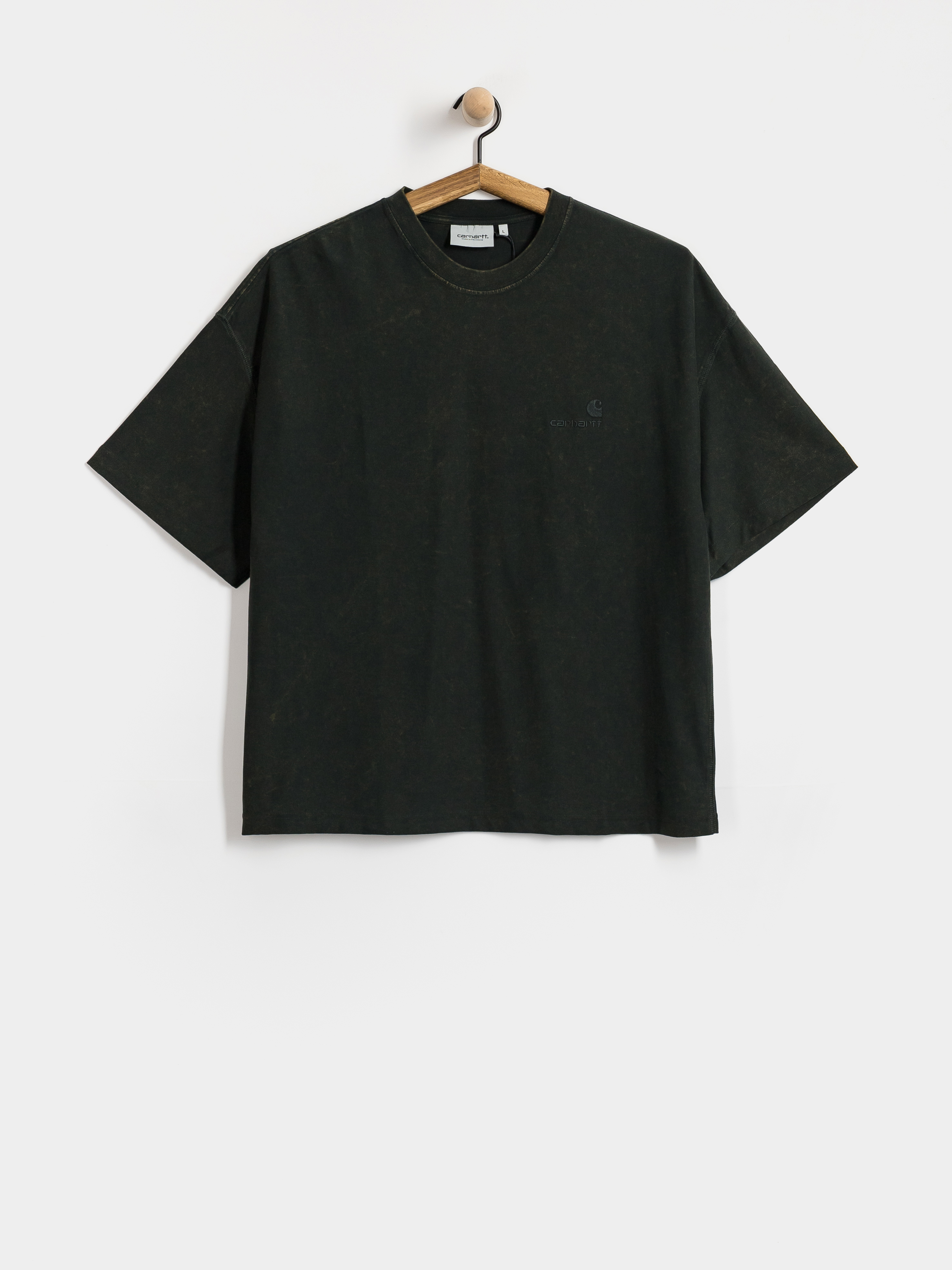 T-shirt Carhartt WIP Lambert (raven/moon wash)
