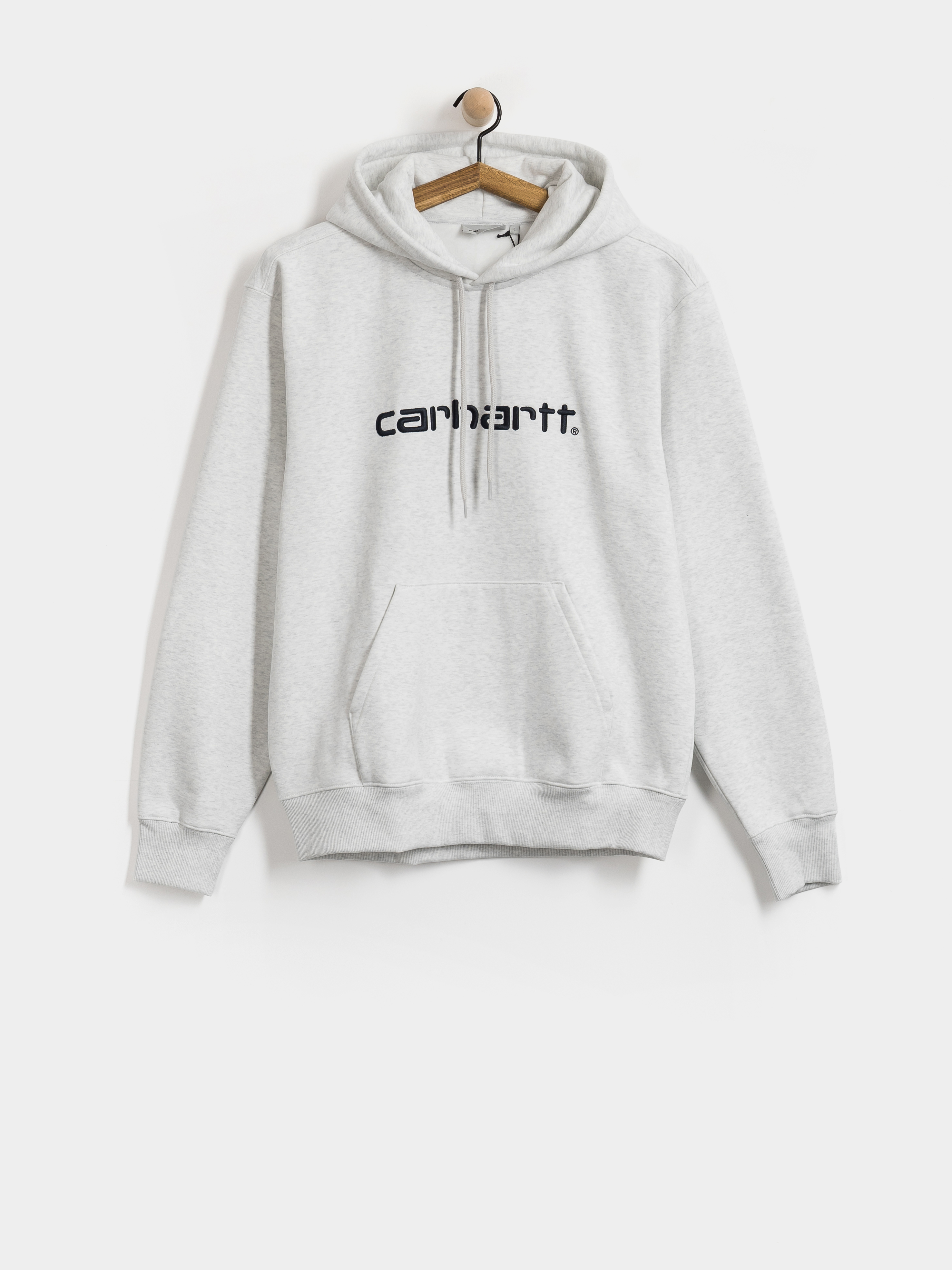 Bluza z kapturem Carhartt WIP Carhartt HD (ash heather/graphite)