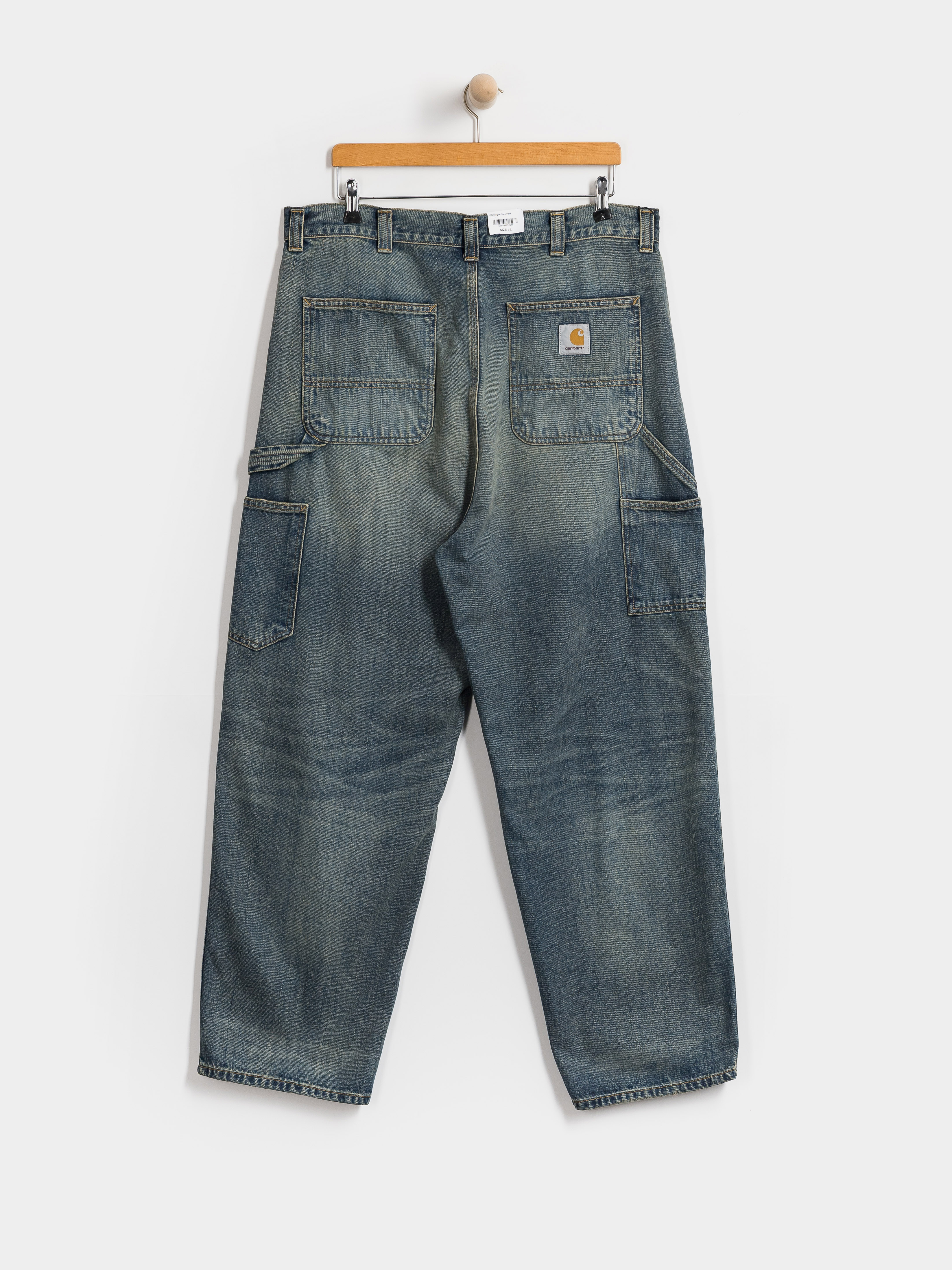 Spodnie Carhartt WIP OG Single Knee (blue/worn used wash)