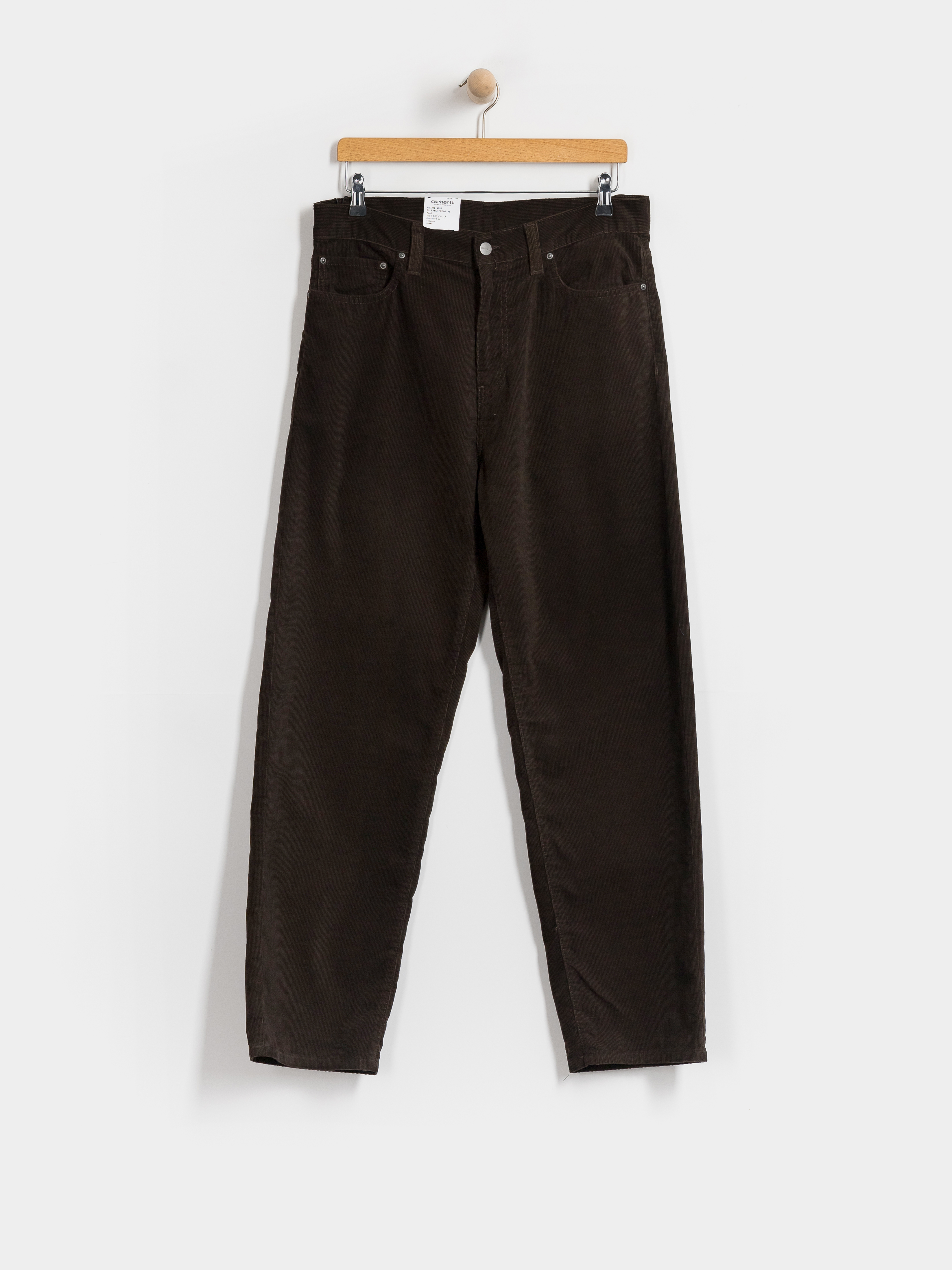 Spodnie Carhartt WIP Aaron (tobacco/rinsed)