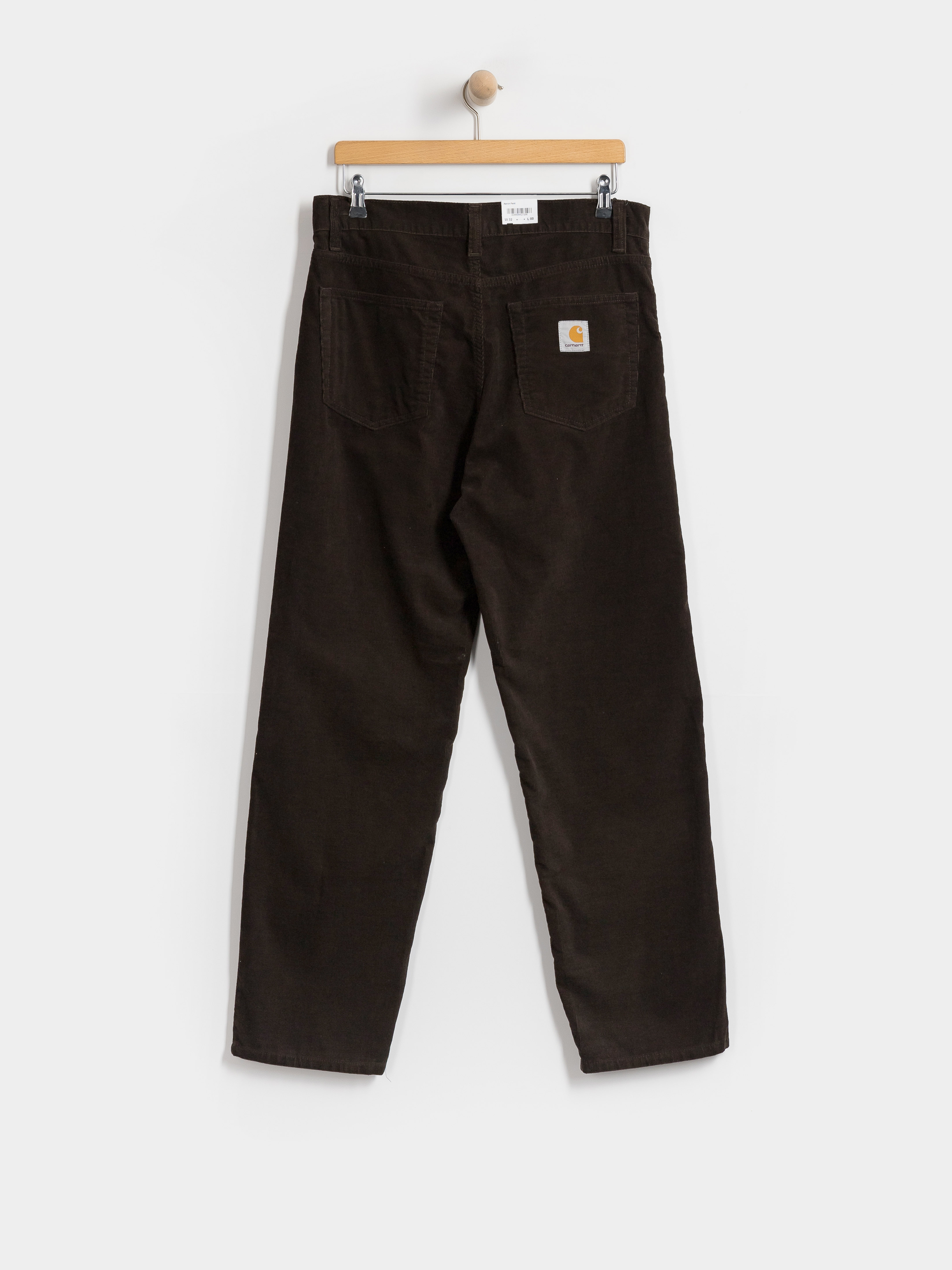 Spodnie Carhartt WIP Aaron (tobacco/rinsed)