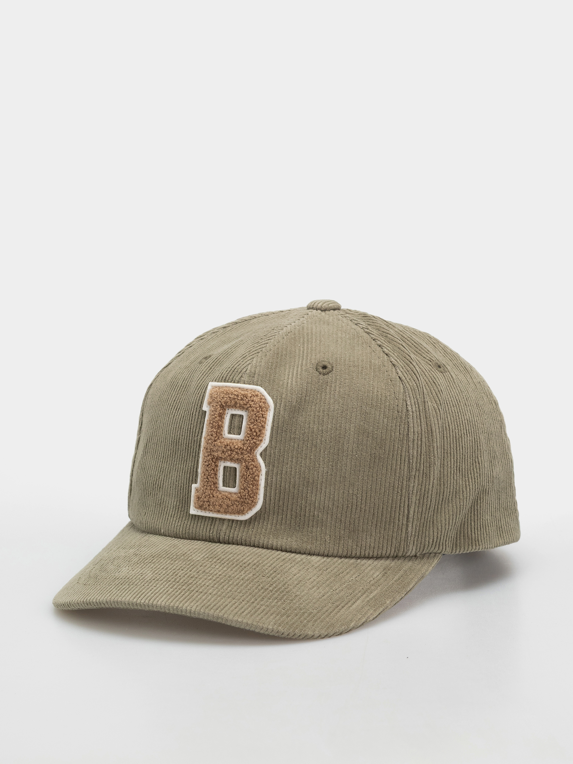 Czapka z daszkiem Brixton Big B Mp Adj (dark olive corduroy)