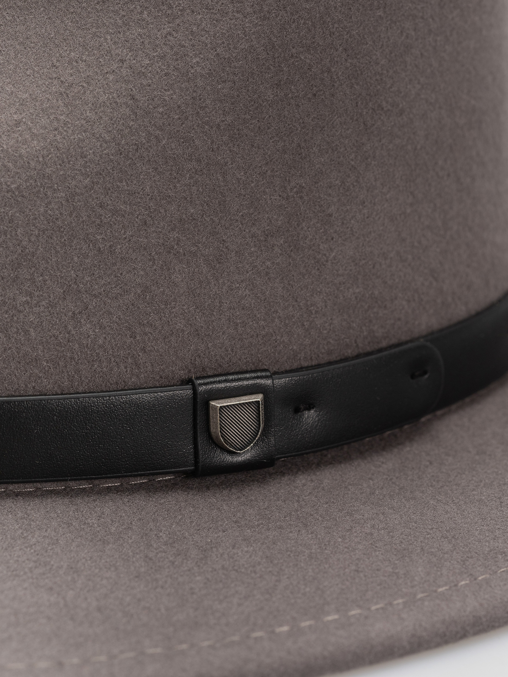 Kapelusz Brixton Messer Fedora (grey/grey)