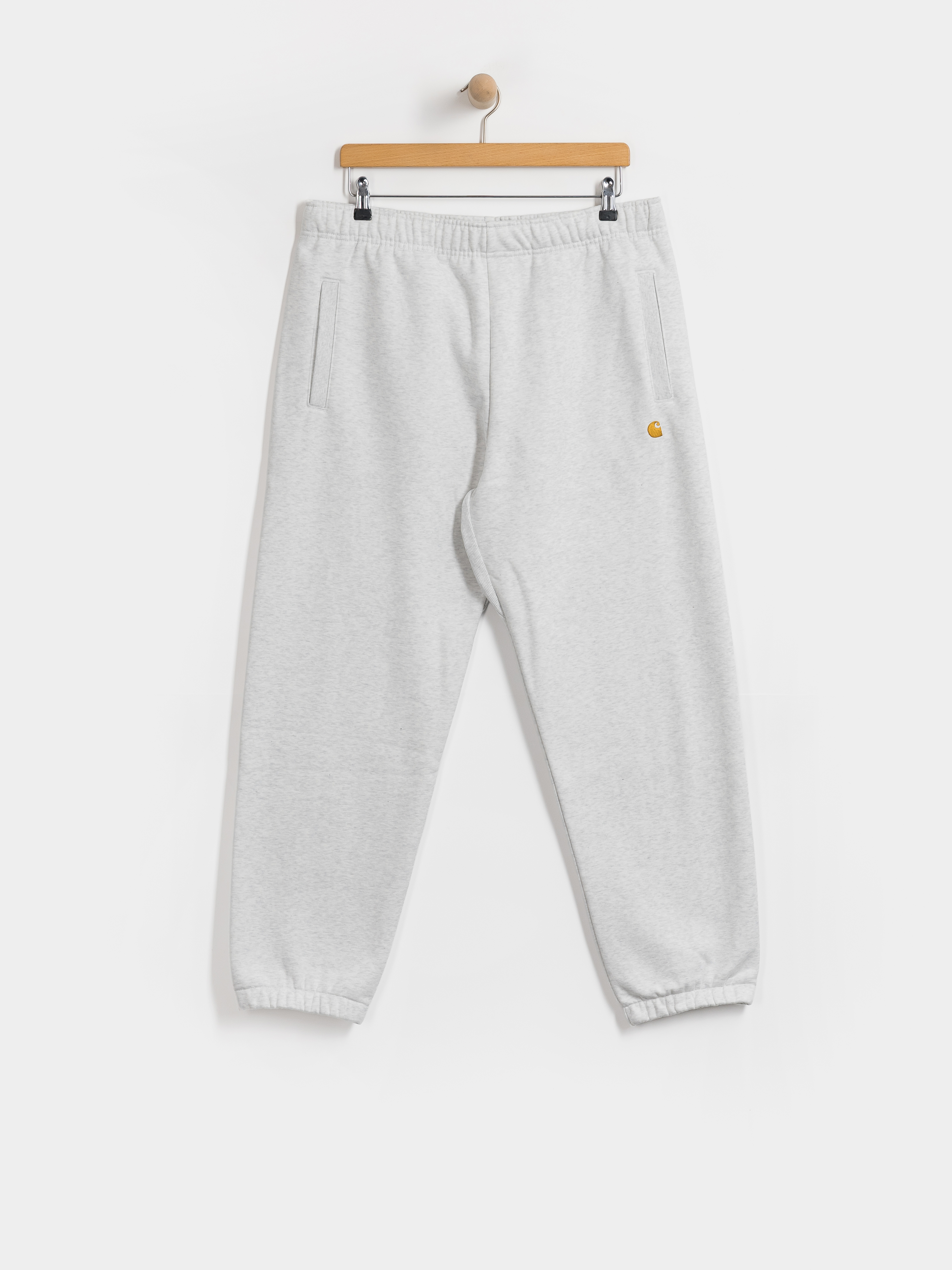 Spodnie Carhartt WIP Chase (ash heather/gold)