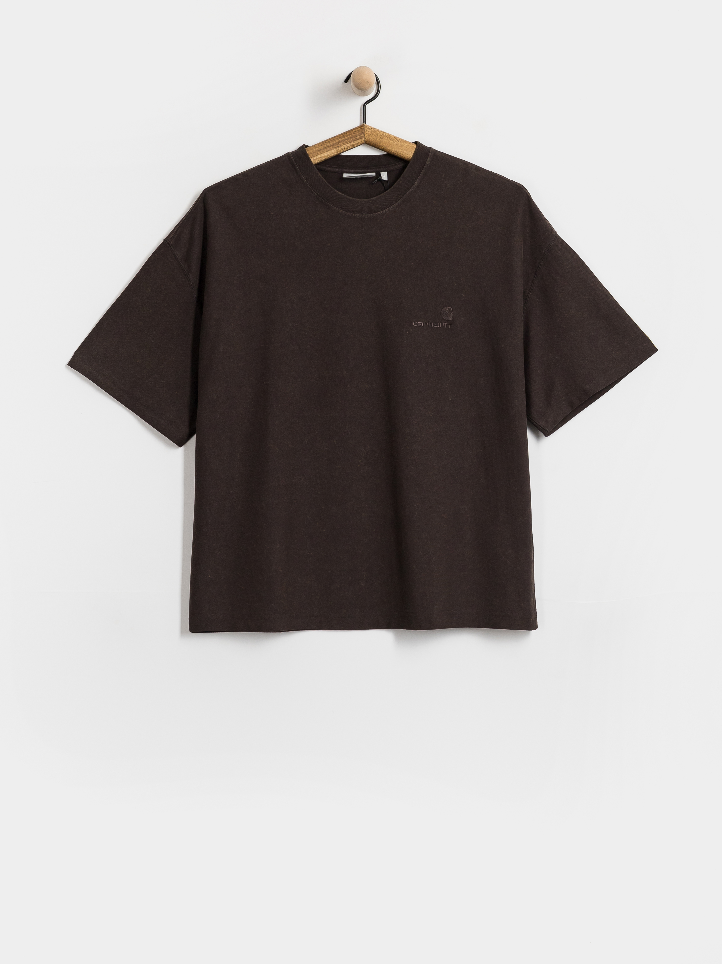 T-shirt Carhartt WIP Lambert (tobacco/moon wash)