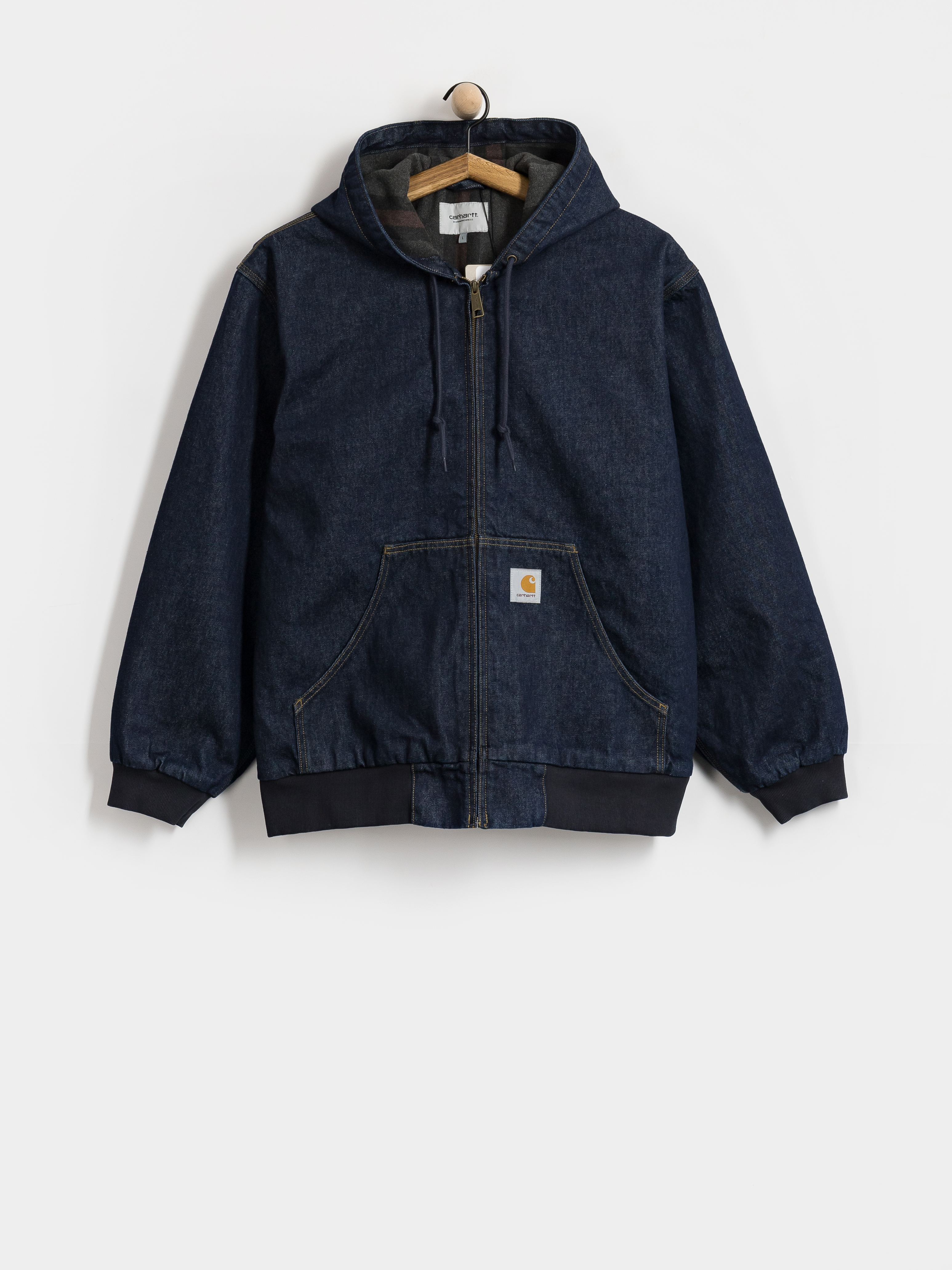 Kurtka Carhartt WIP OG Active (blue/rinsed)