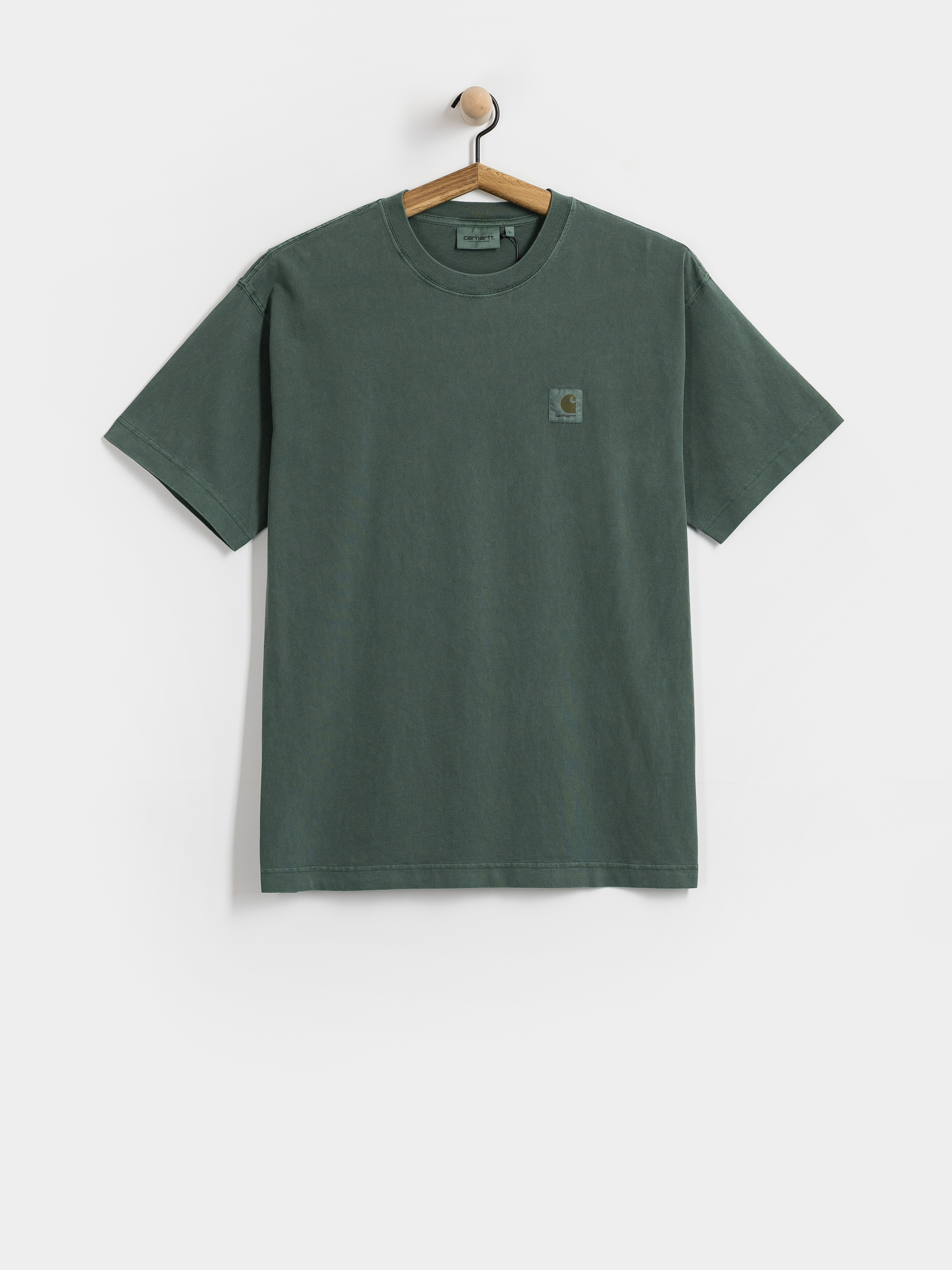 T-shirt Carhartt WIP Vista (dark scarab/garment dyed)