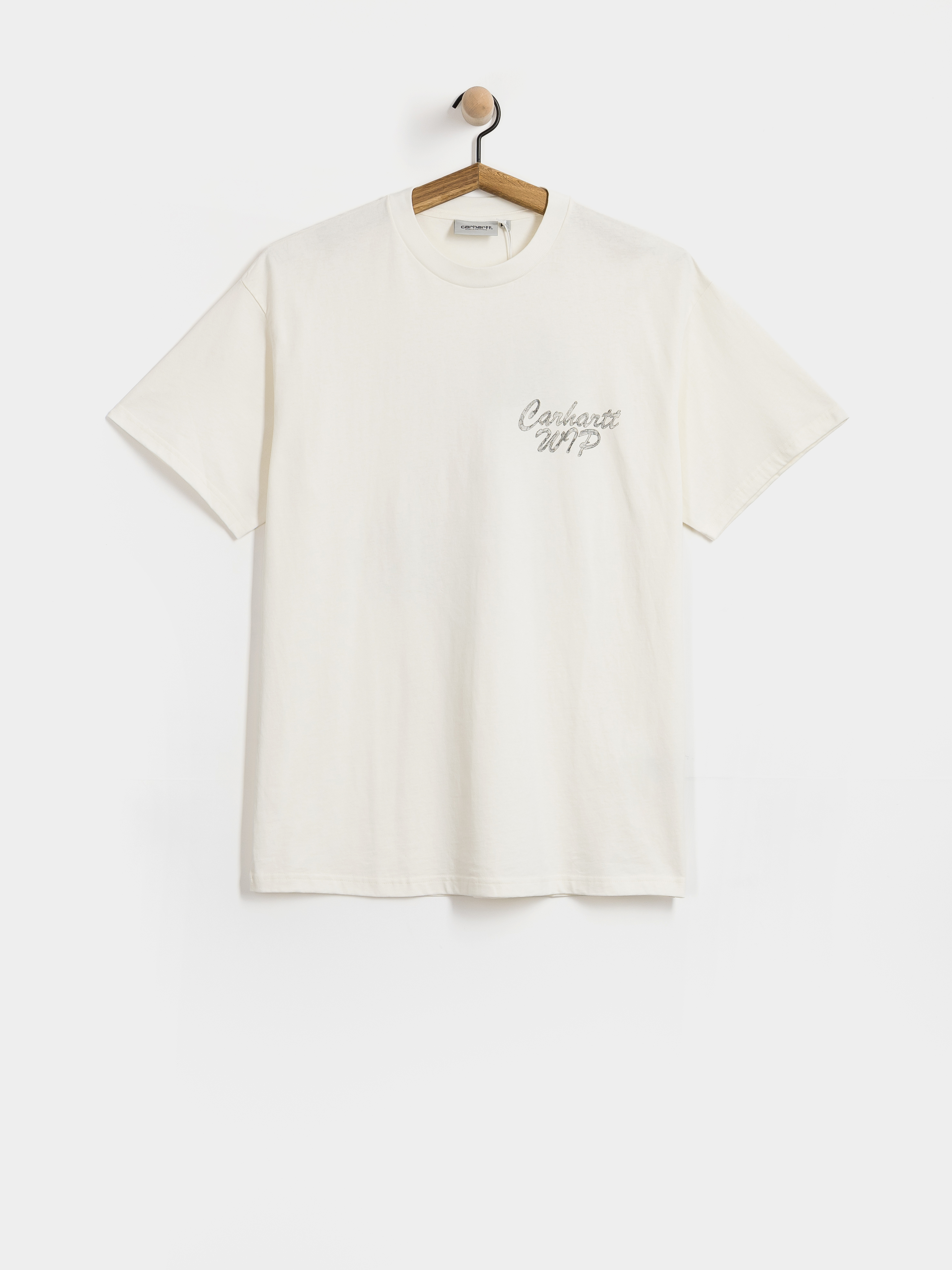 T-shirt Carhartt WIP Hatching Script (wax/garment dyed)