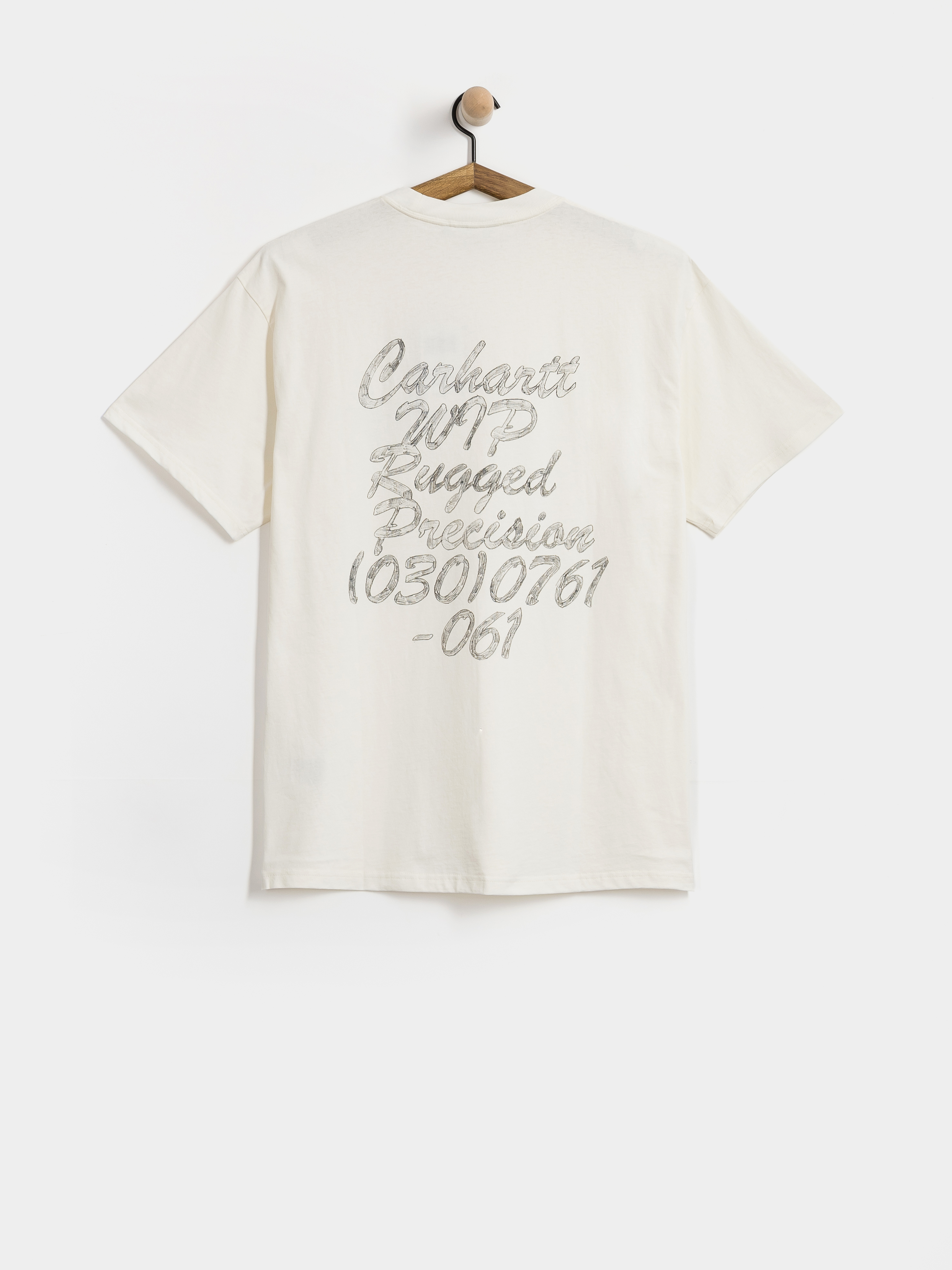 T-shirt Carhartt WIP Hatching Script (wax/garment dyed)