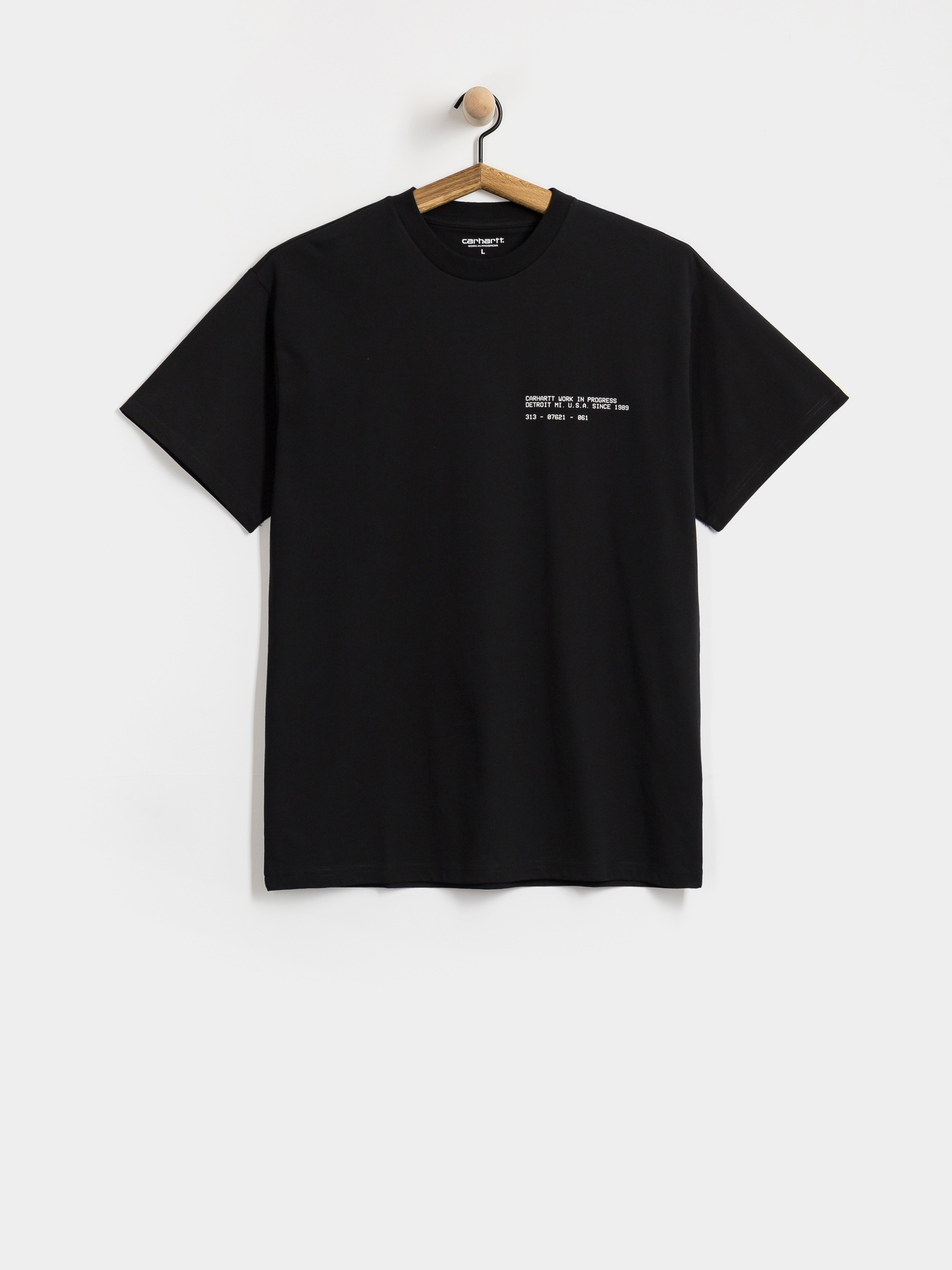 T-shirt Carhartt WIP Feather Progress (black)
