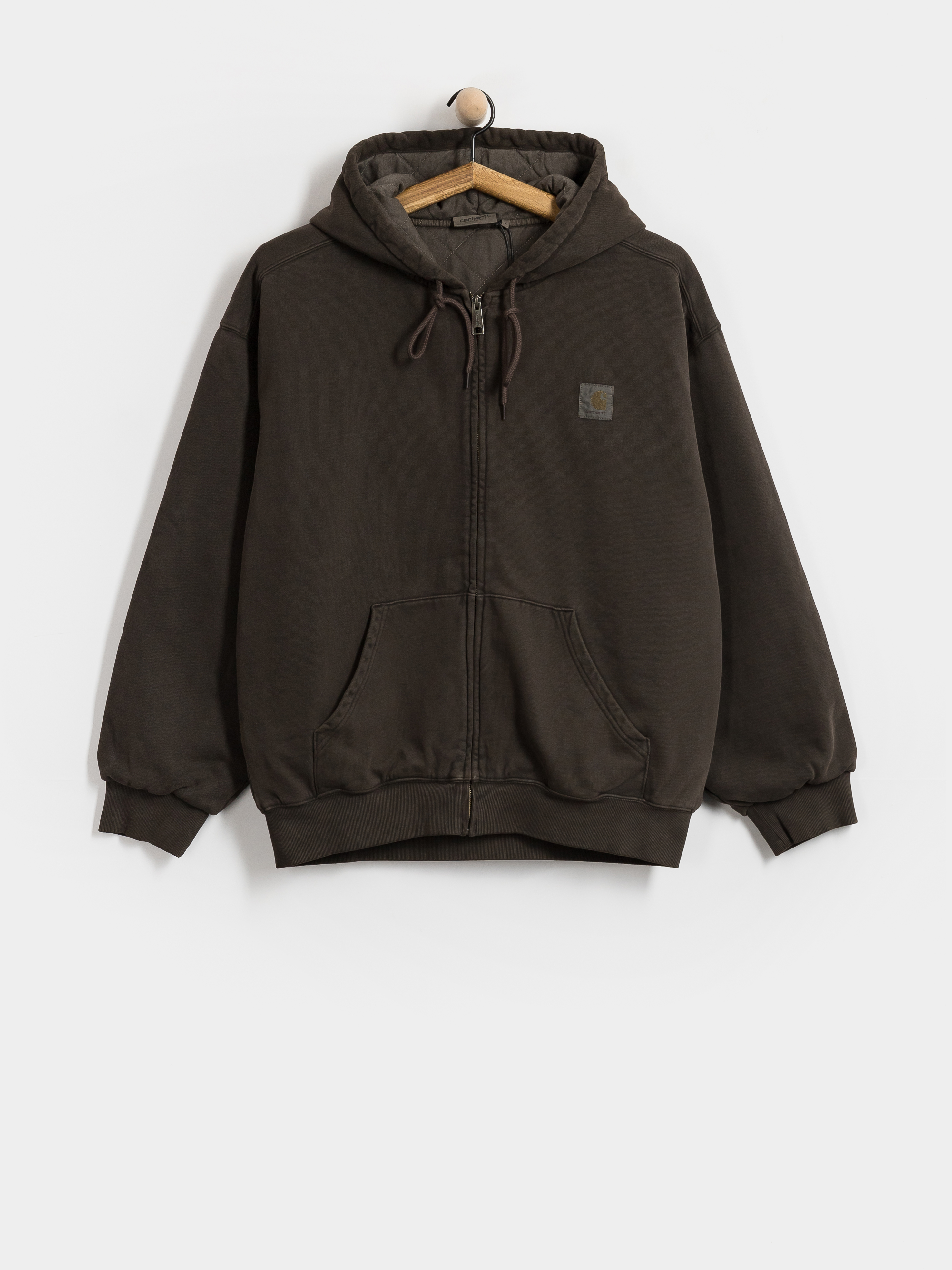 Bluza z kapturem Carhartt WIP Vista ZHD (tobacco/garment dyed)