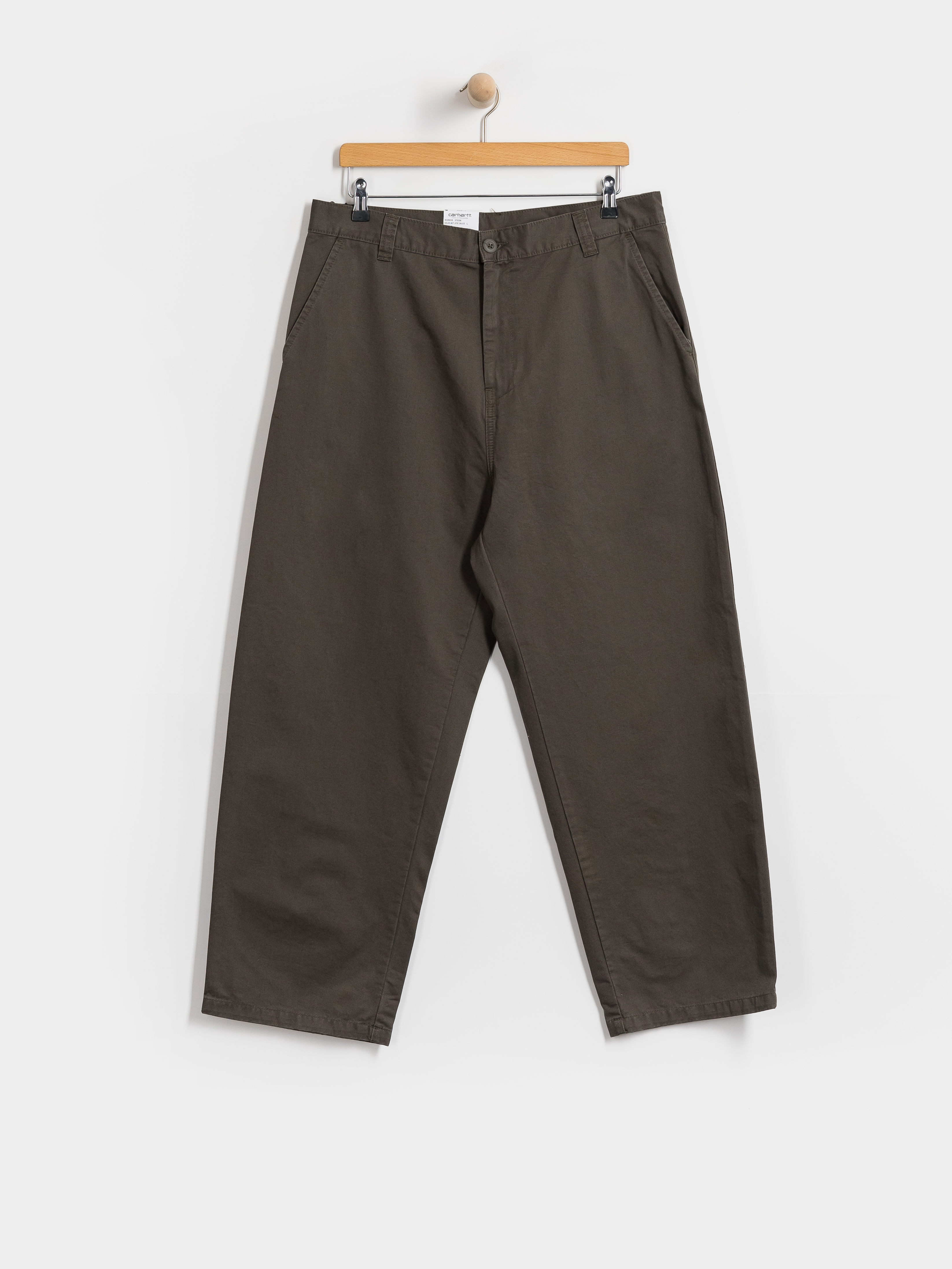 Spodnie Carhartt WIP Brady (shungite/stone washed)