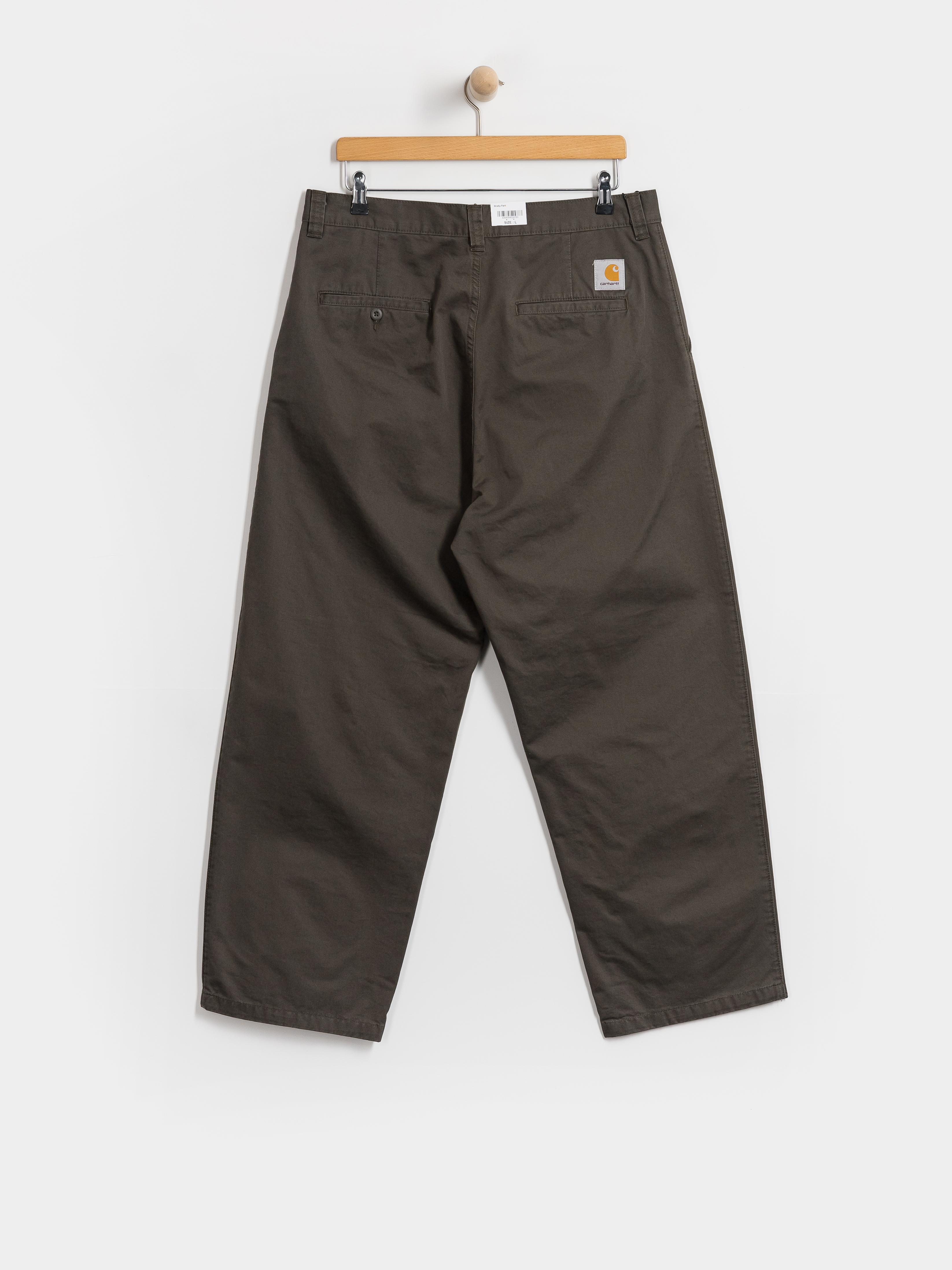 Spodnie Carhartt WIP Brady (shungite/stone washed)