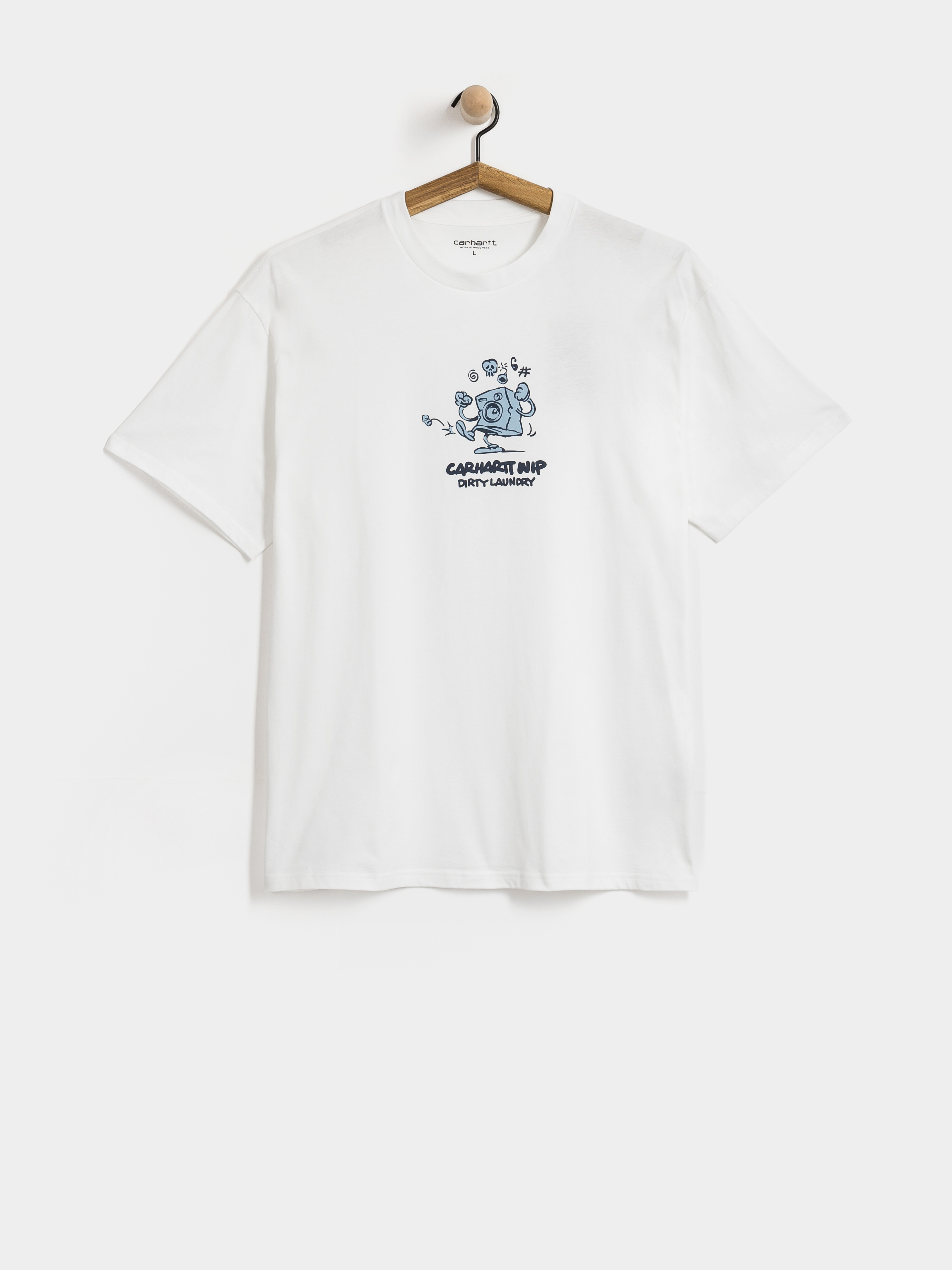 T-shirt Carhartt WIP Dirty Laundry (white)