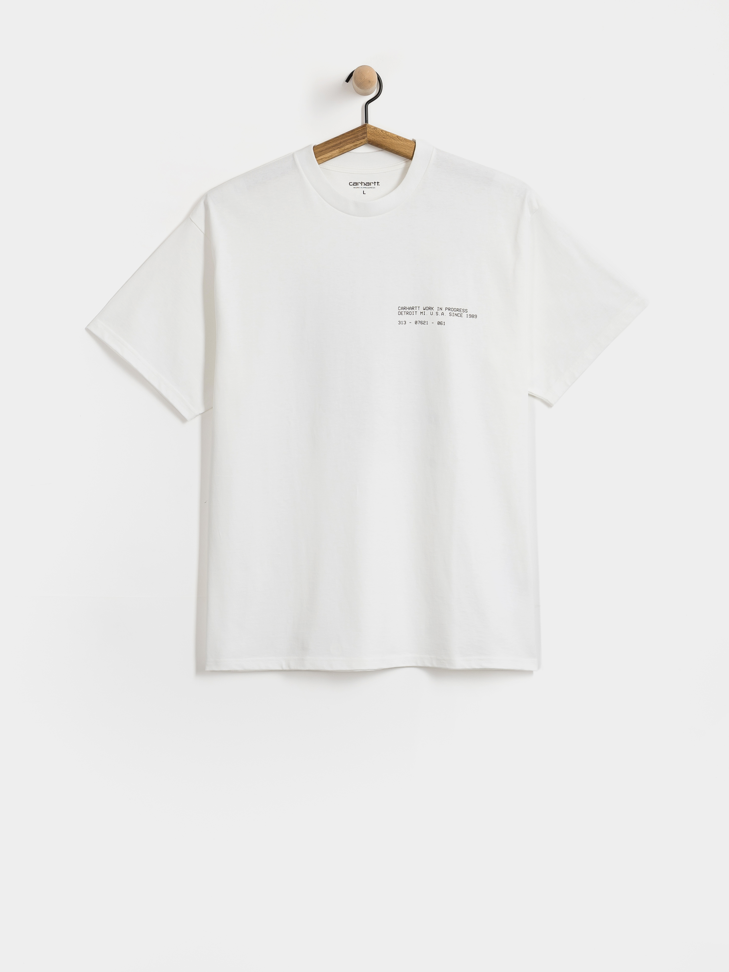T-shirt Carhartt WIP Feather Progress (white)