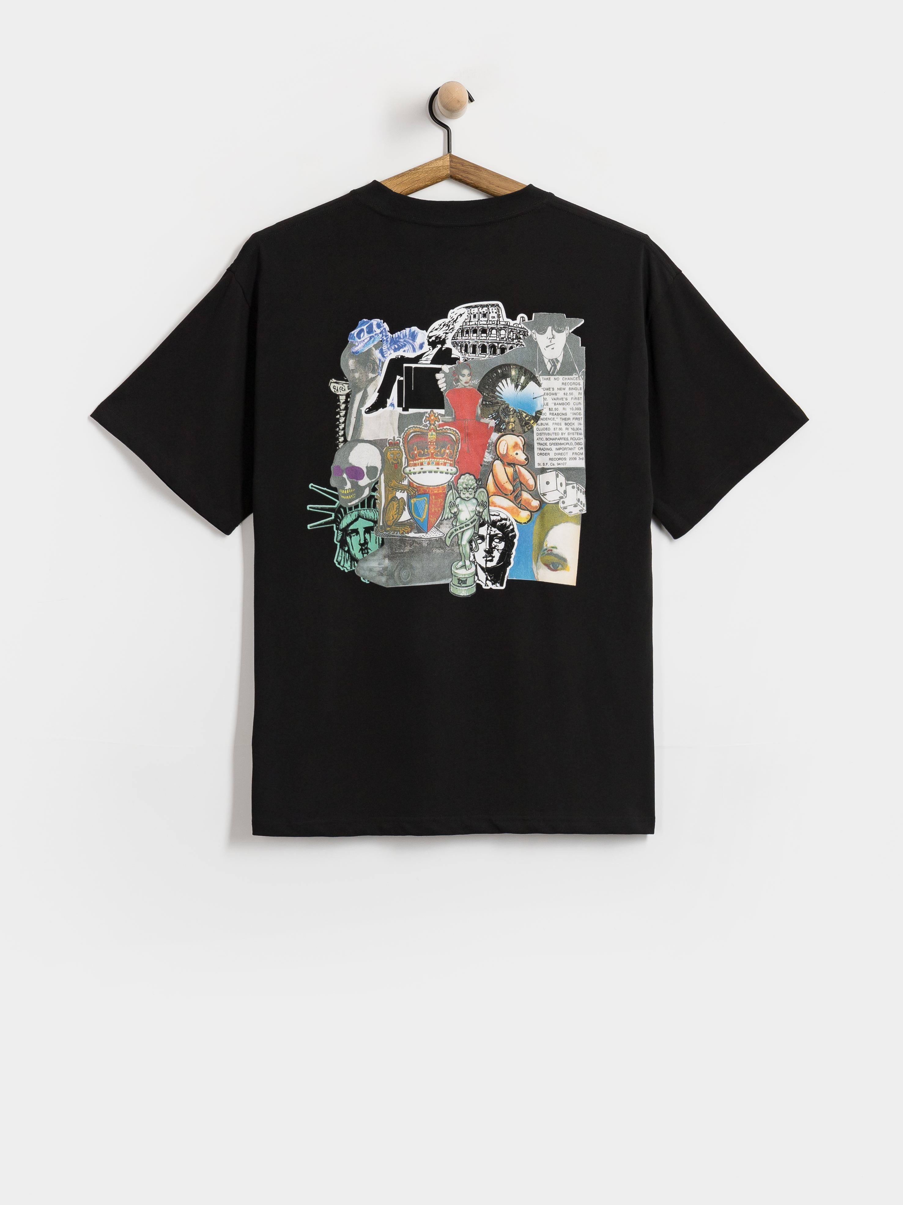 T-shirt HUF Boulevard Status (black)