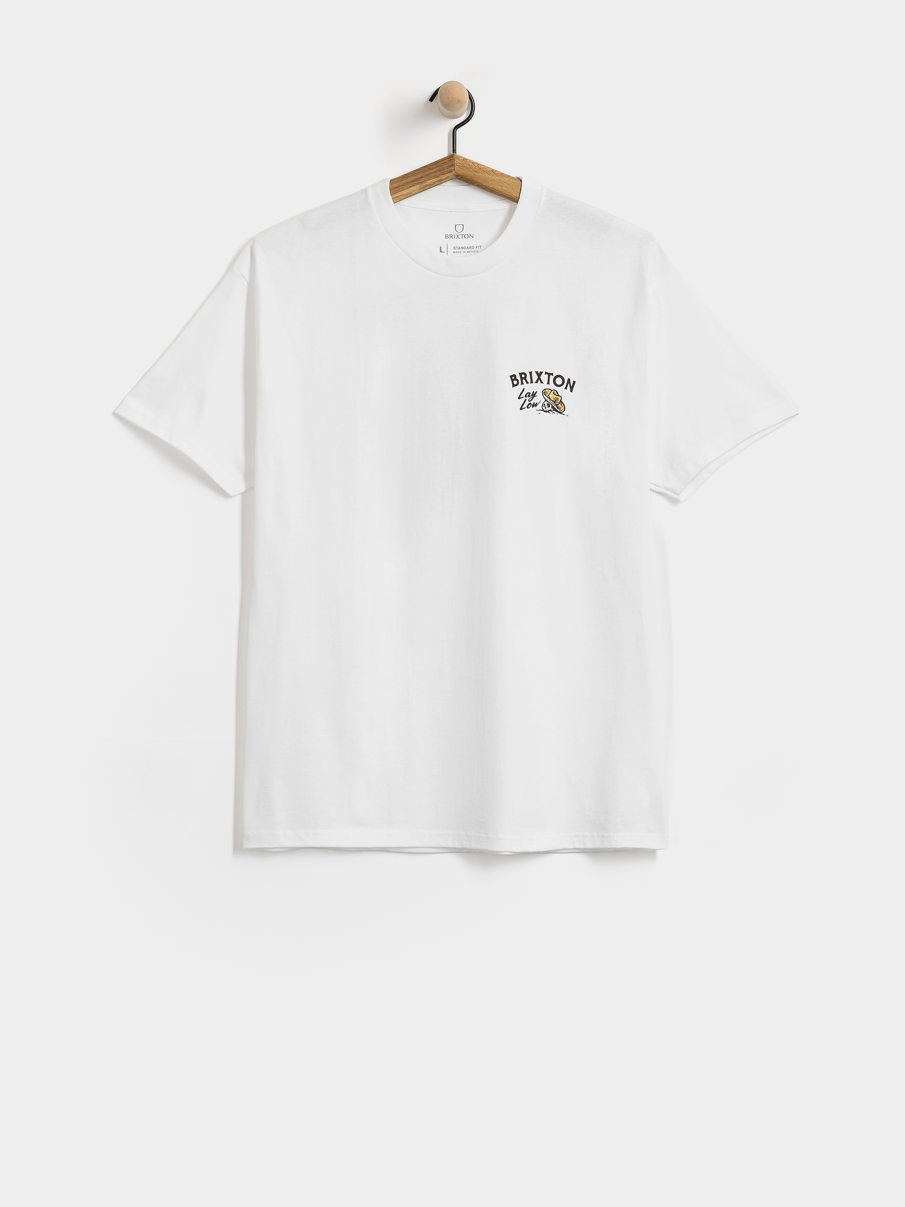T-shirt Brixton Lay Low Stnd (white)