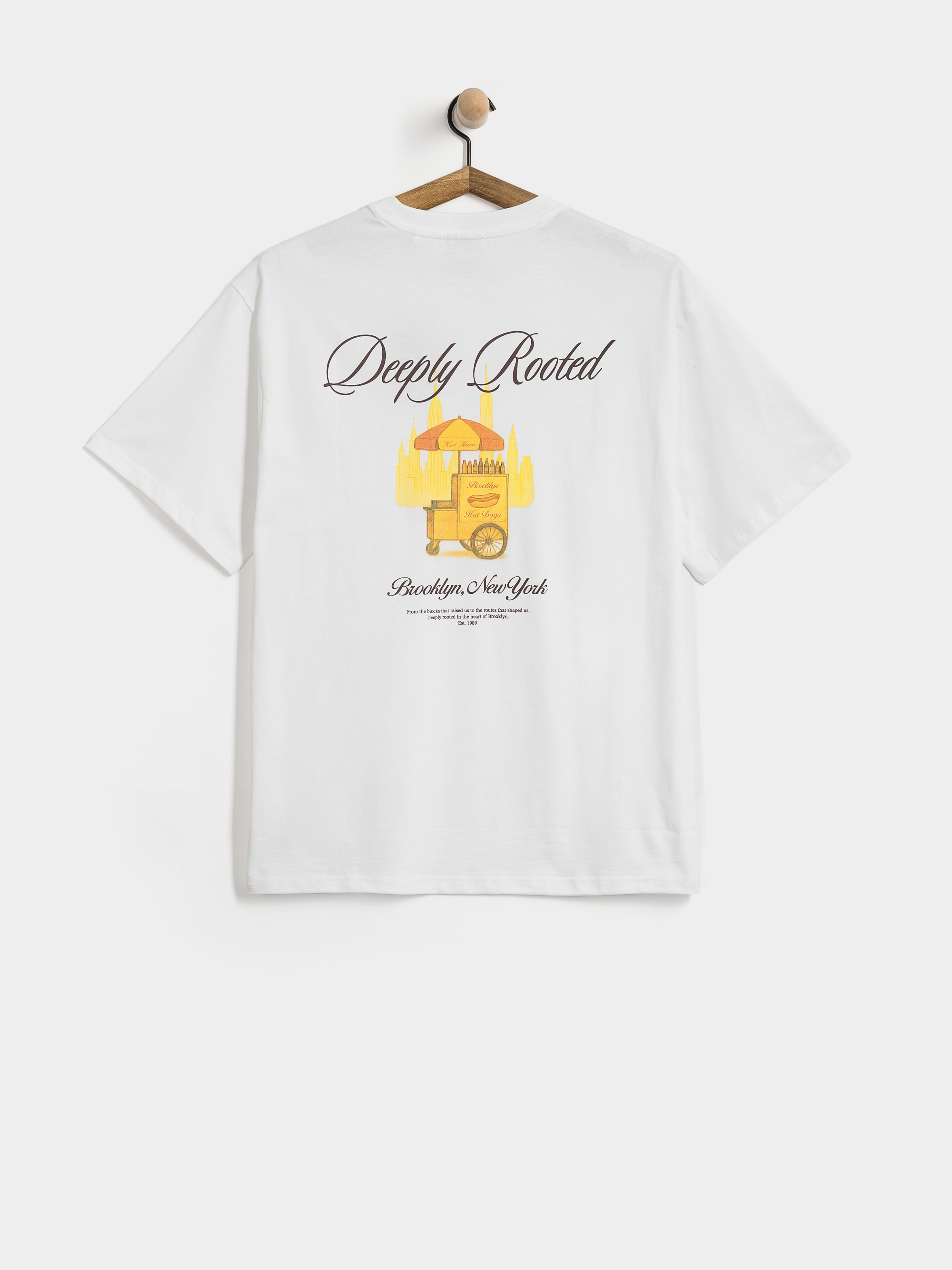 T-shirt Karl Kani Signature Hot Dog Oversized (white)