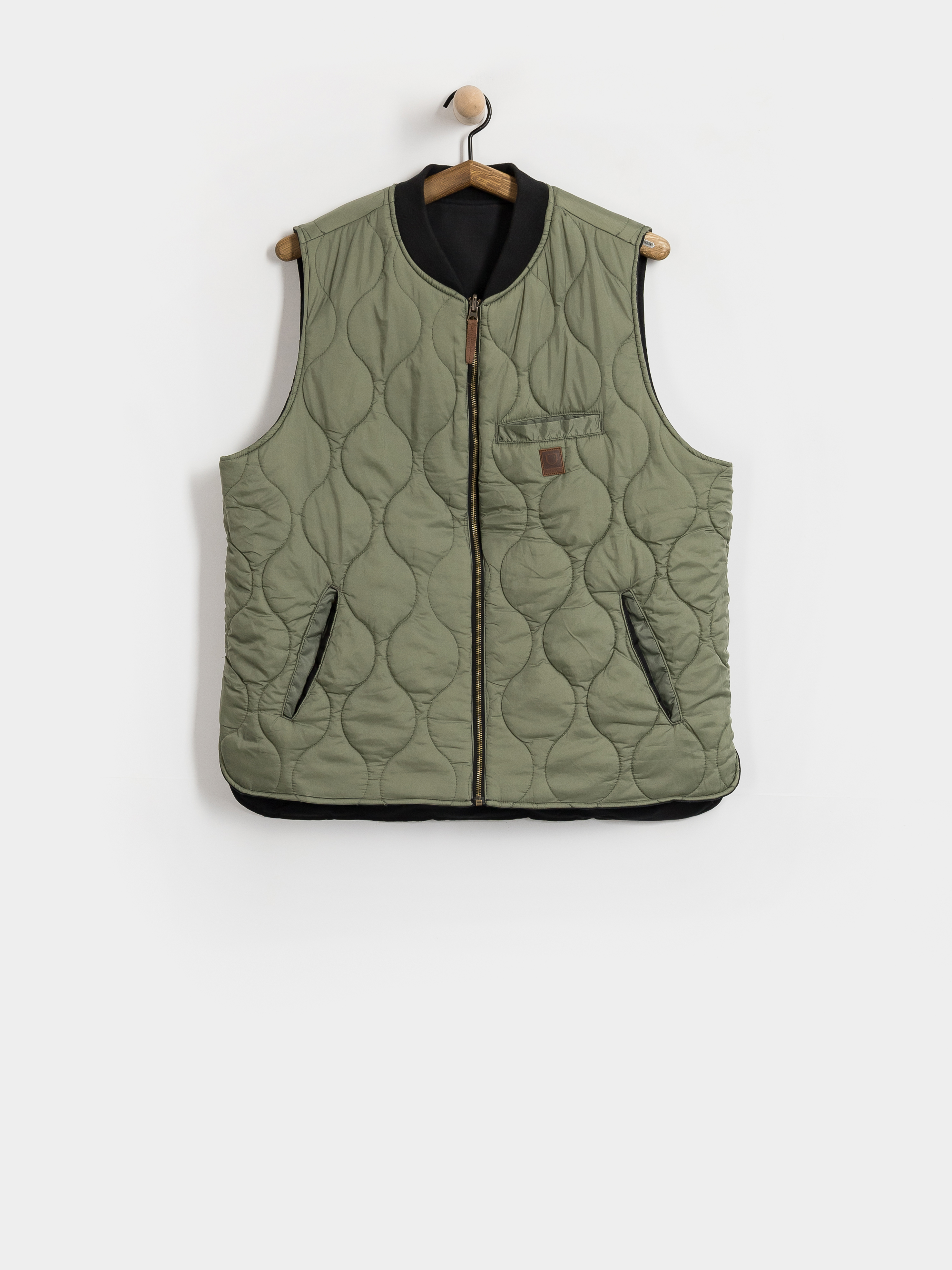Kamizelka Brixton Builders Abraham Rev (black/olive surplus)