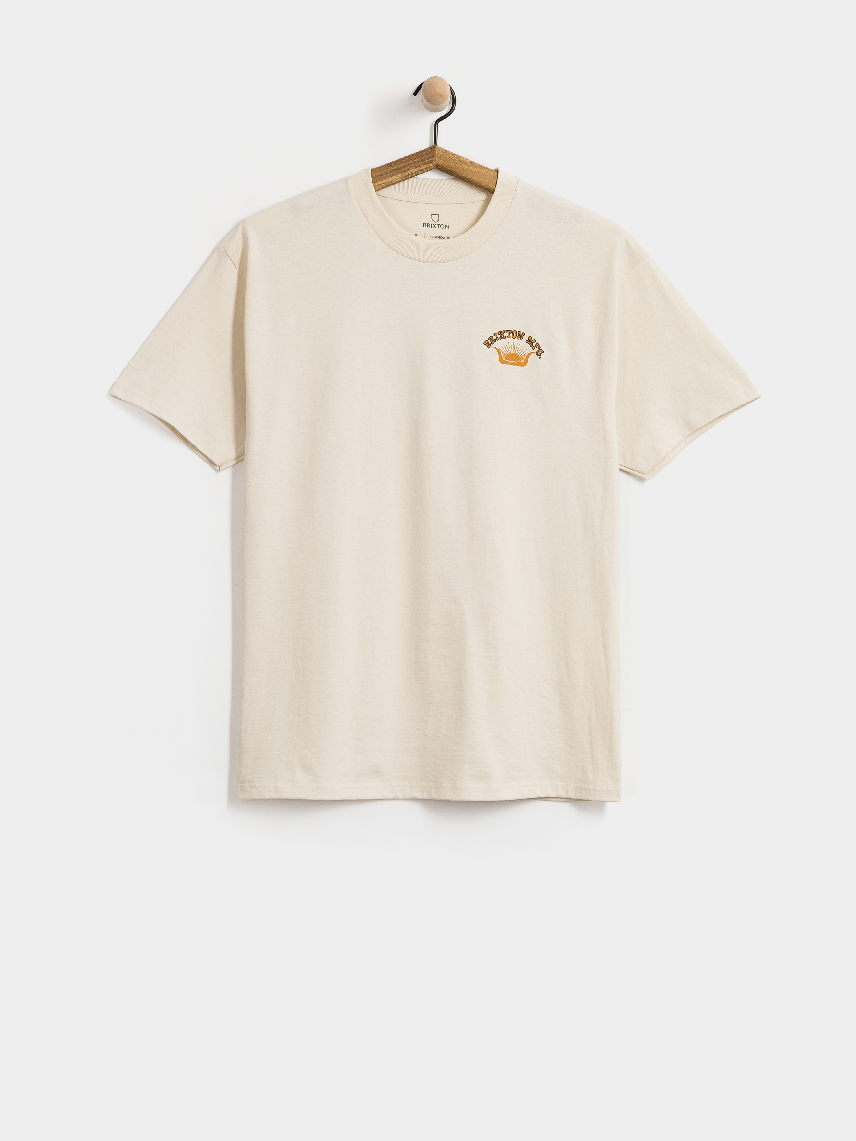 T-shirt Brixton Stirrup Stnd (cream)