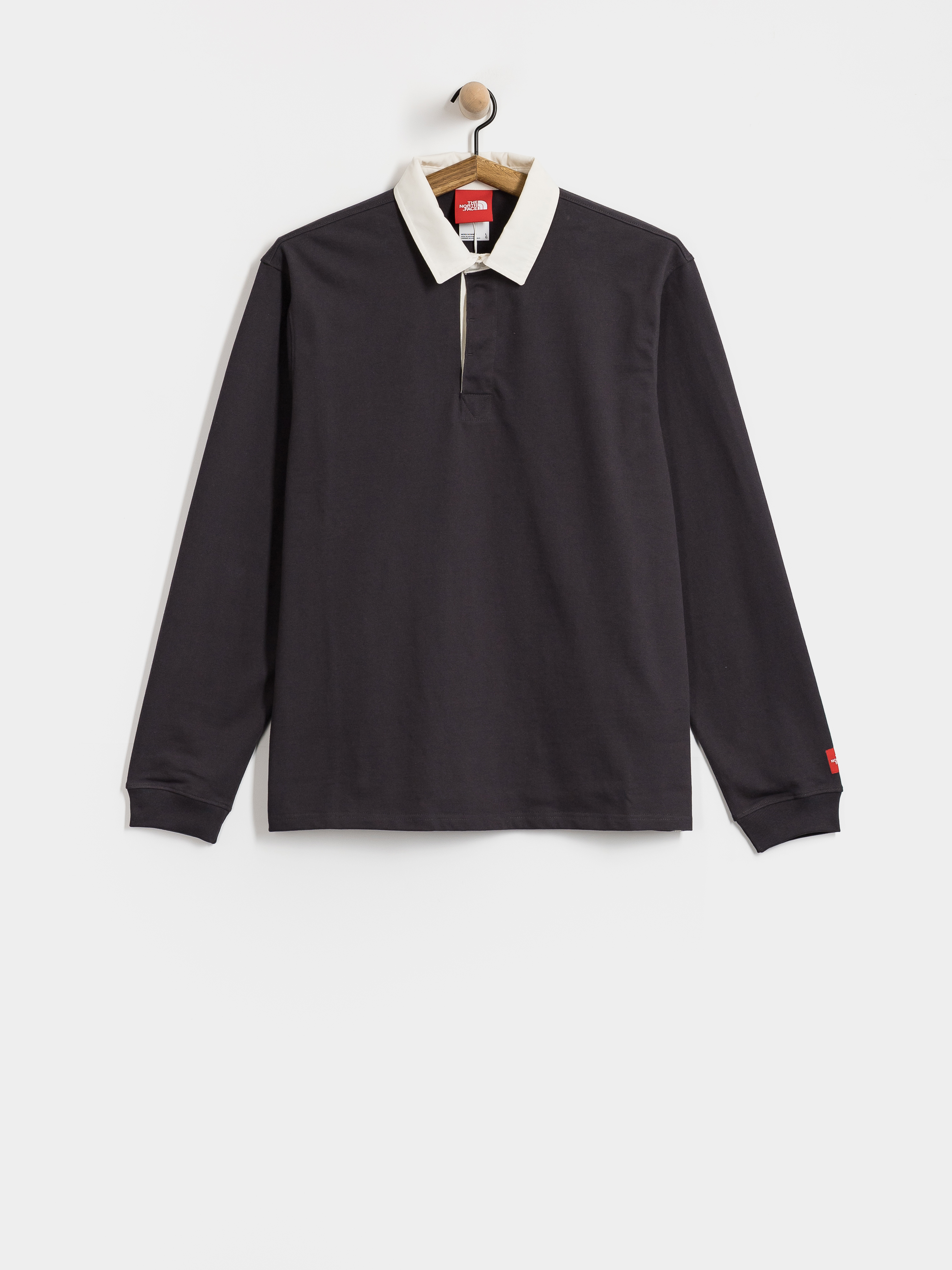 Longsleeve The North Face Red Box Rugby (obsidian)