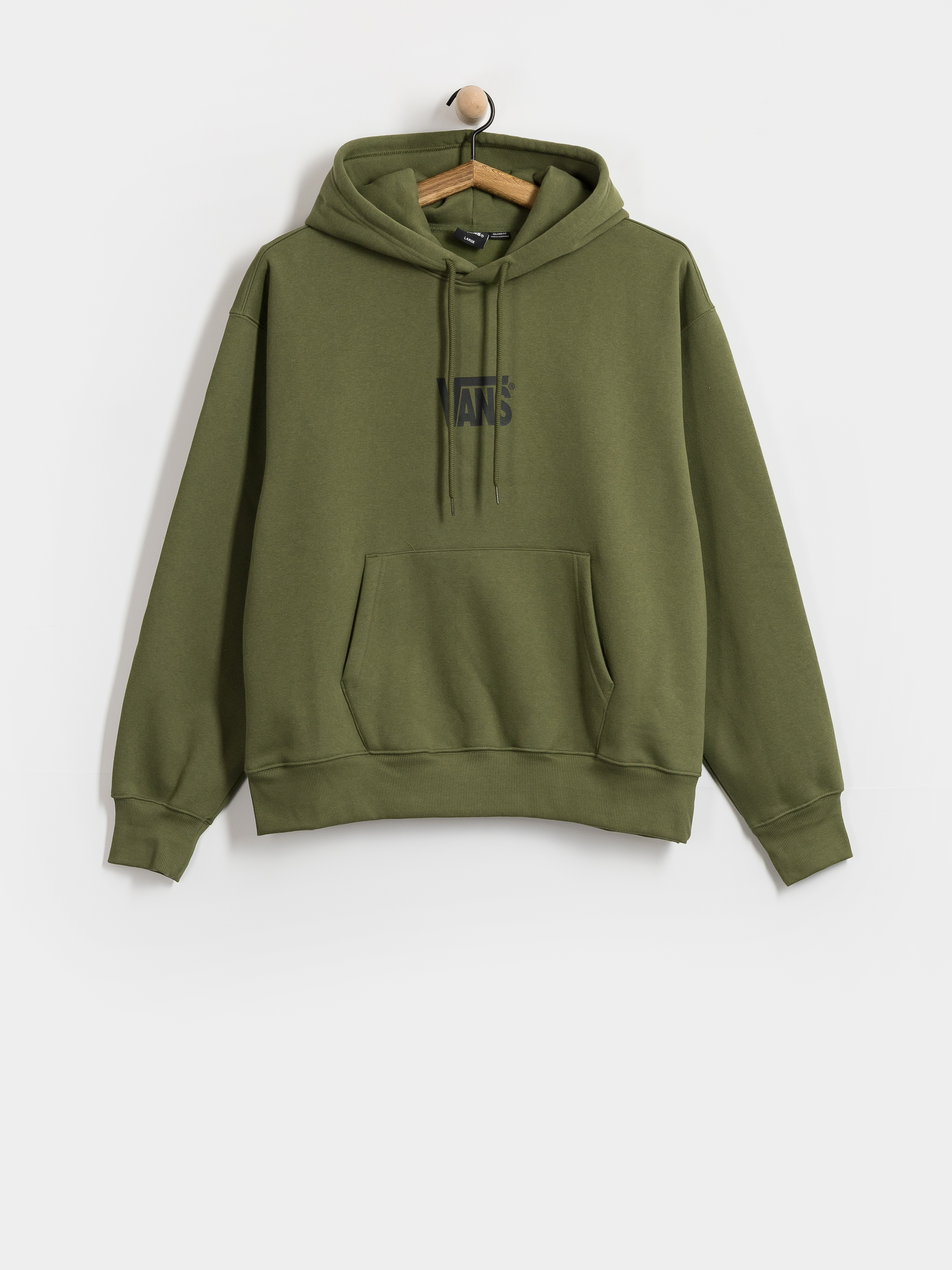 Bluza z kapturem Vans Stretch Logo HD (green balsam)