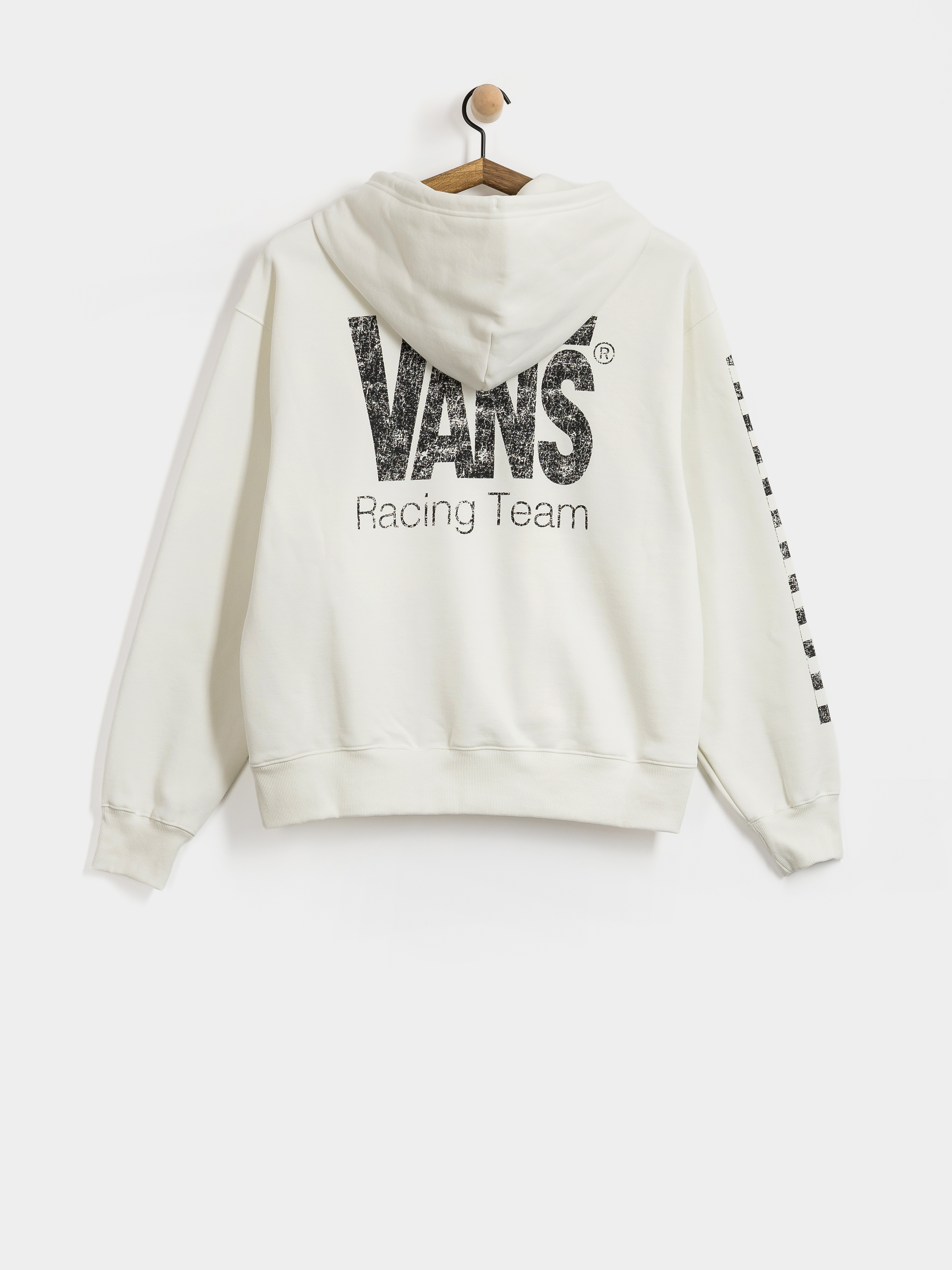 Bluza z kapturem Vans Racing ZHD (marshmallow)