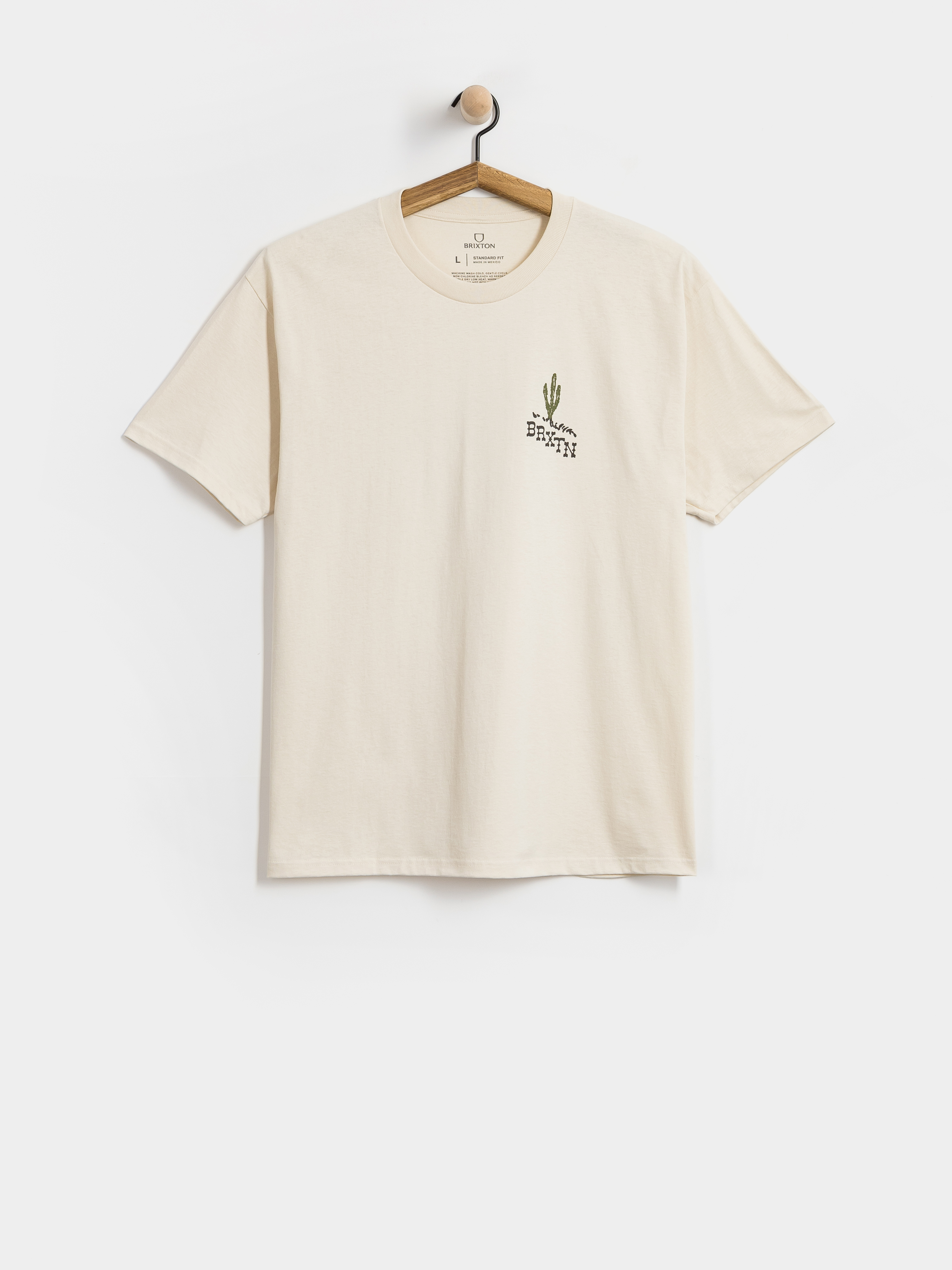 T-shirt Brixton Keslo Stnd (cream)