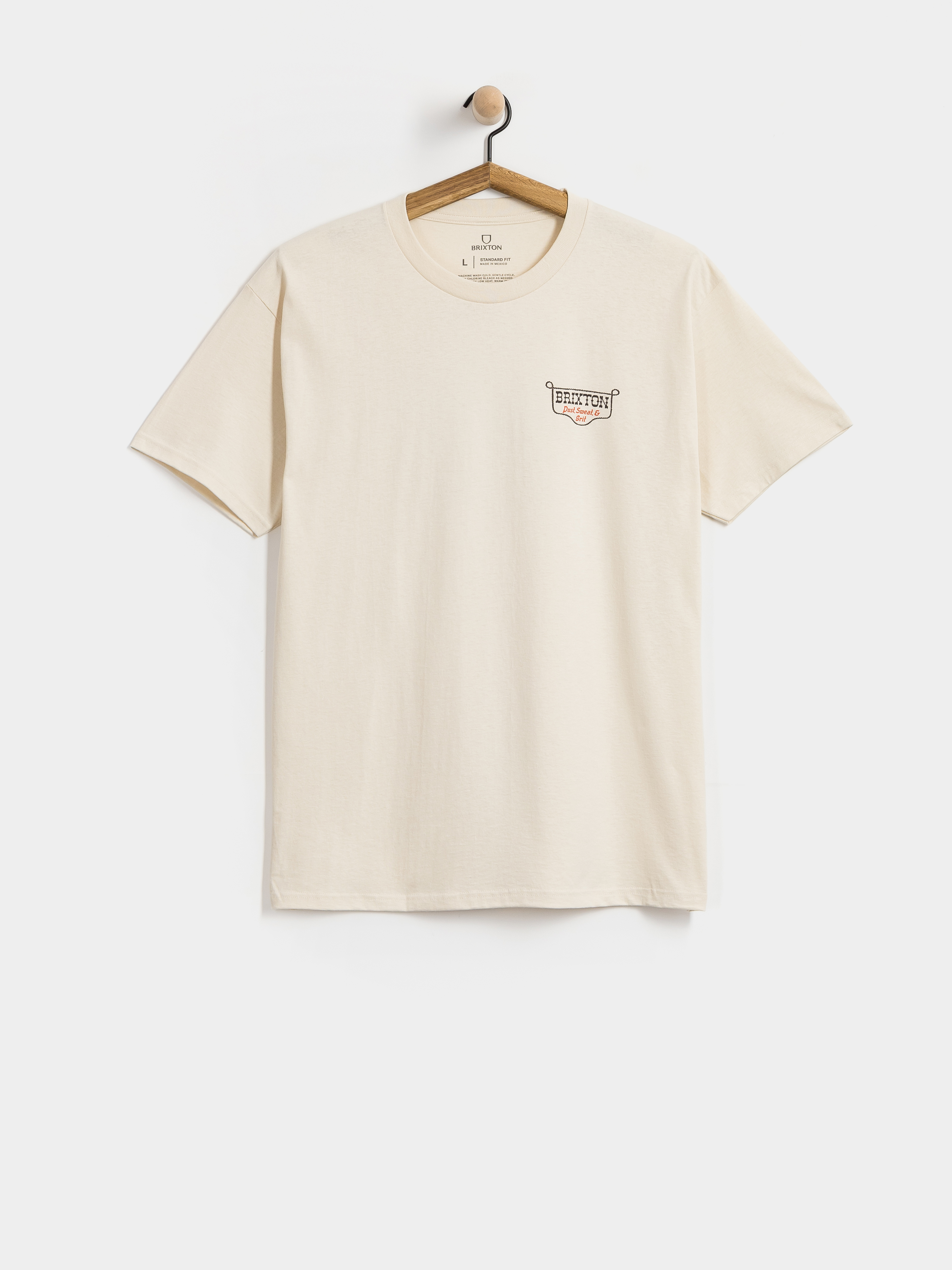T-shirt Brixton Kinsey Stnd (cream)