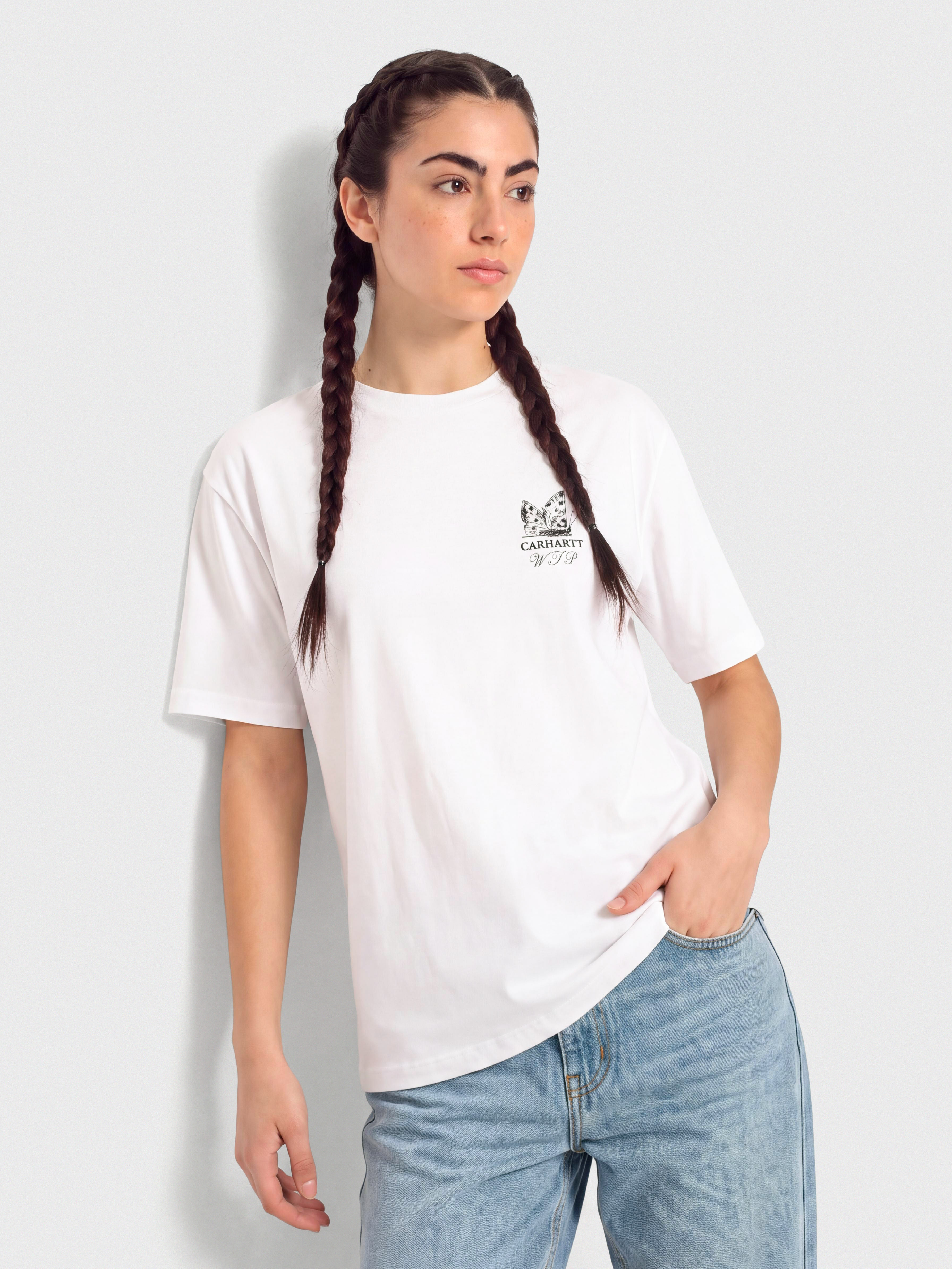 T-shirt Carhartt WIP Silver Cups Wmn (white)