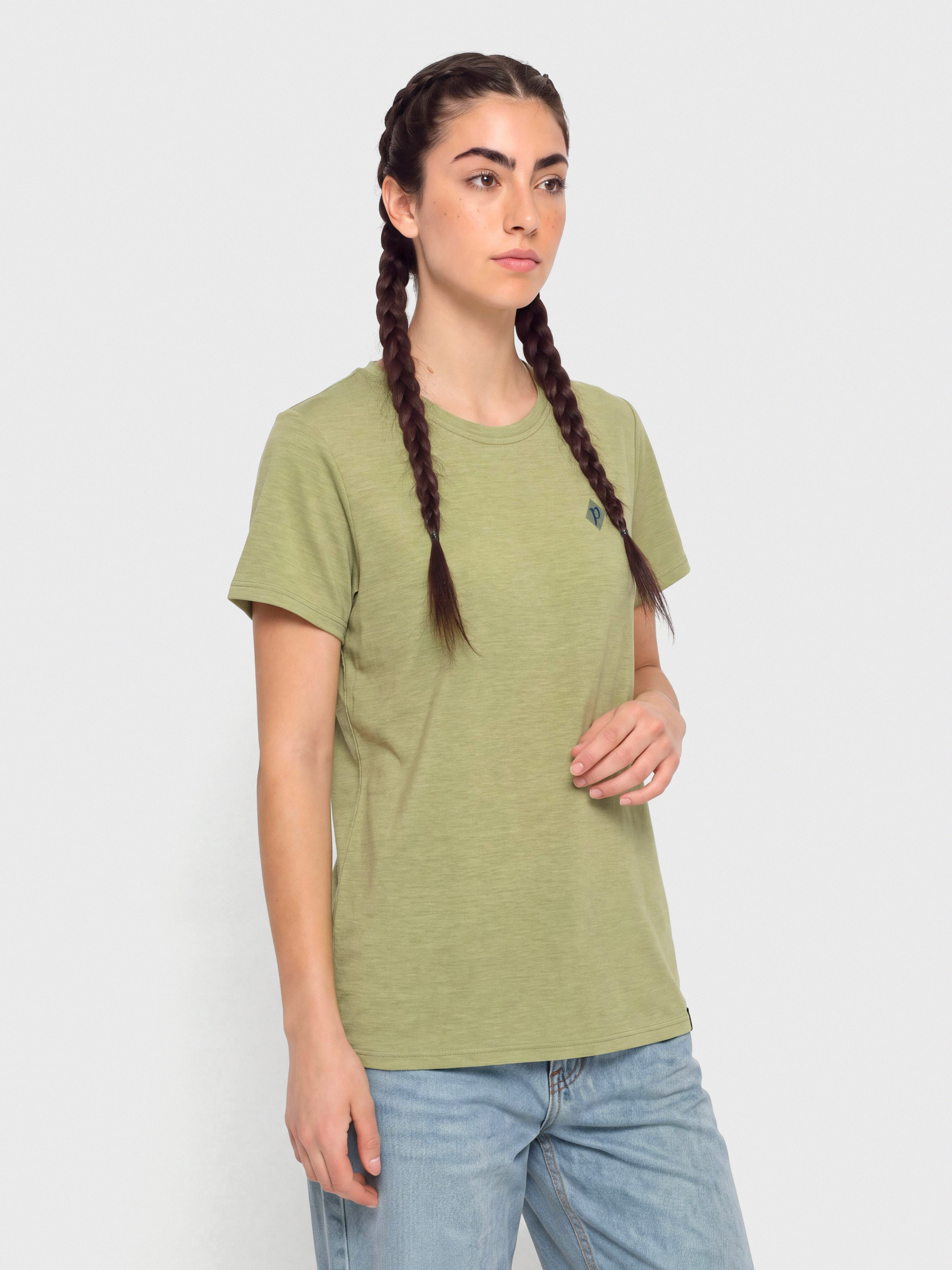 T-shirt Patagonia Cap Cool Daily Hut Tripper Wmn (gumtree green light gumtree green x dye)