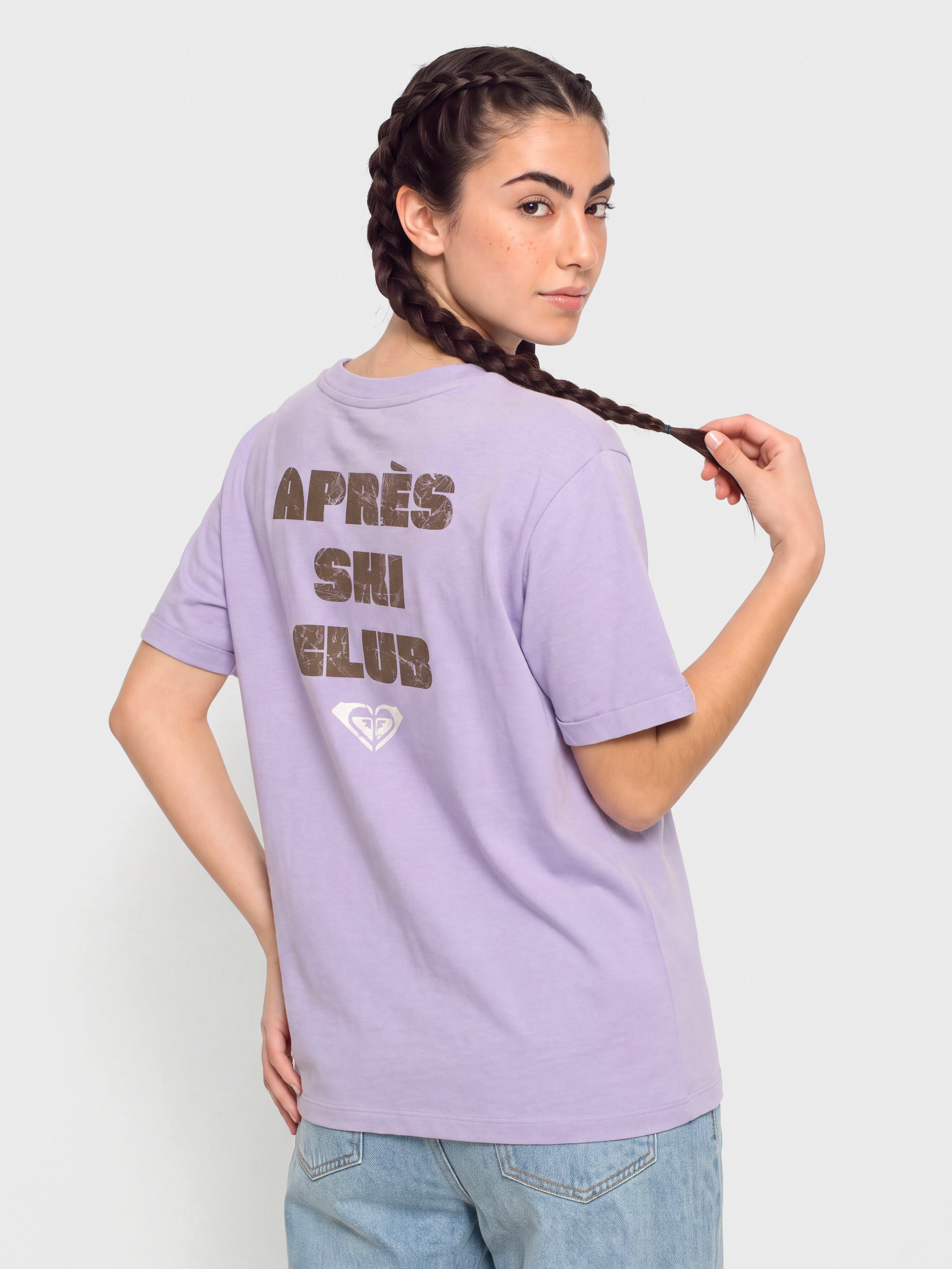 T-shirt Roxy Oceanregular Poster Wmn (viola)