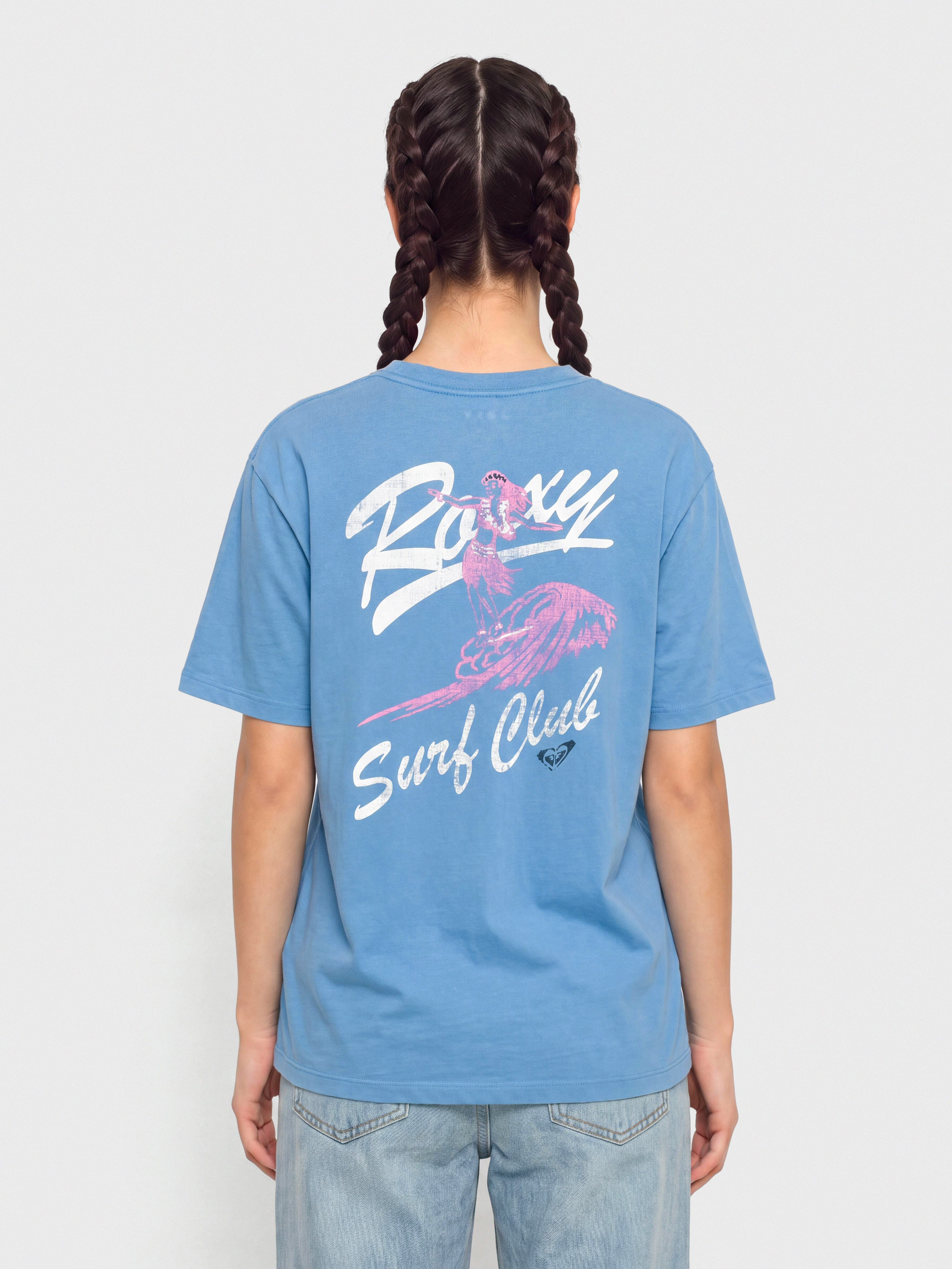 T-shirt Roxy Talloversize Washed Wmn (super sonic)