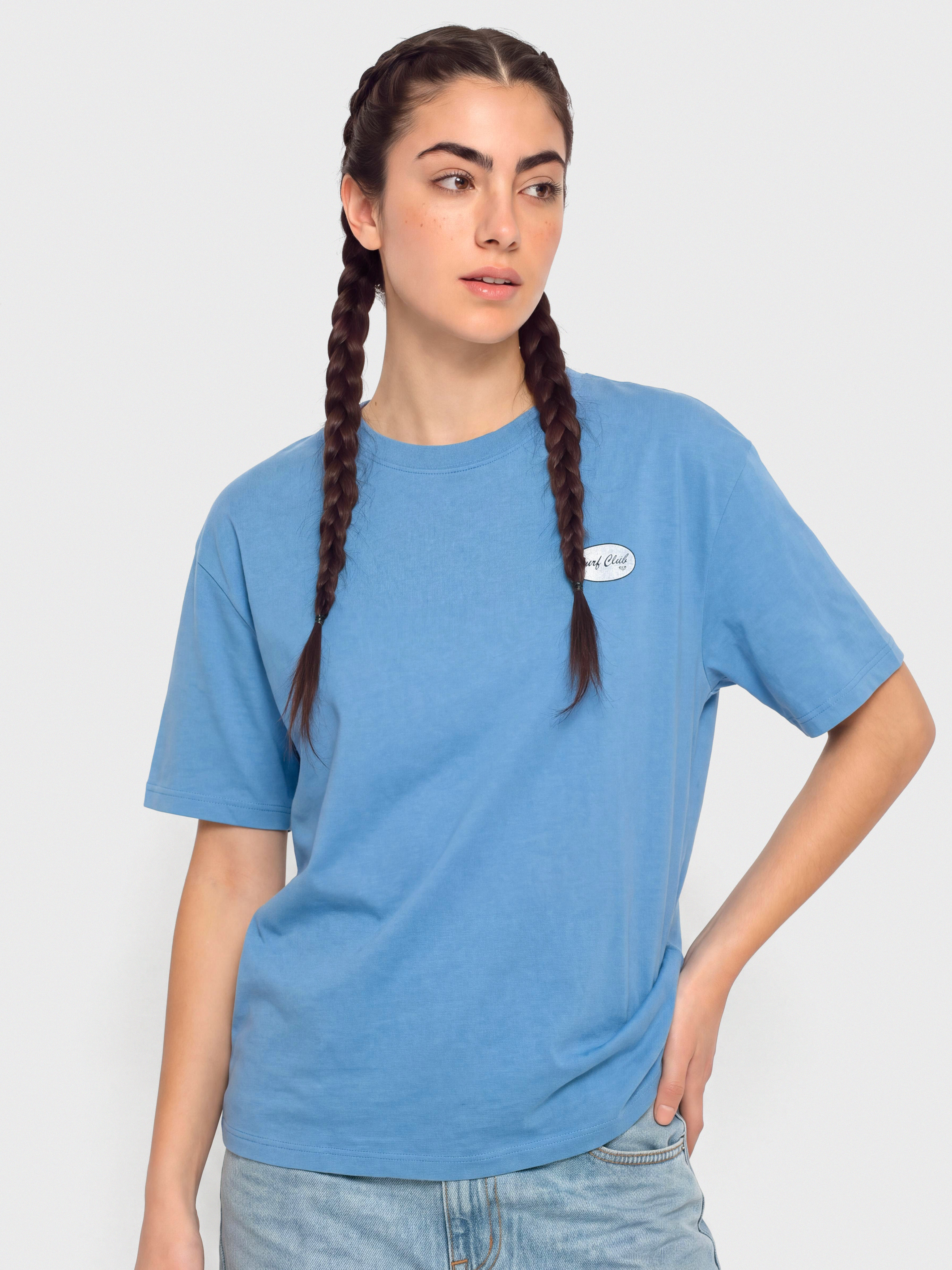 T-shirt Roxy Talloversize Washed Wmn (super sonic)